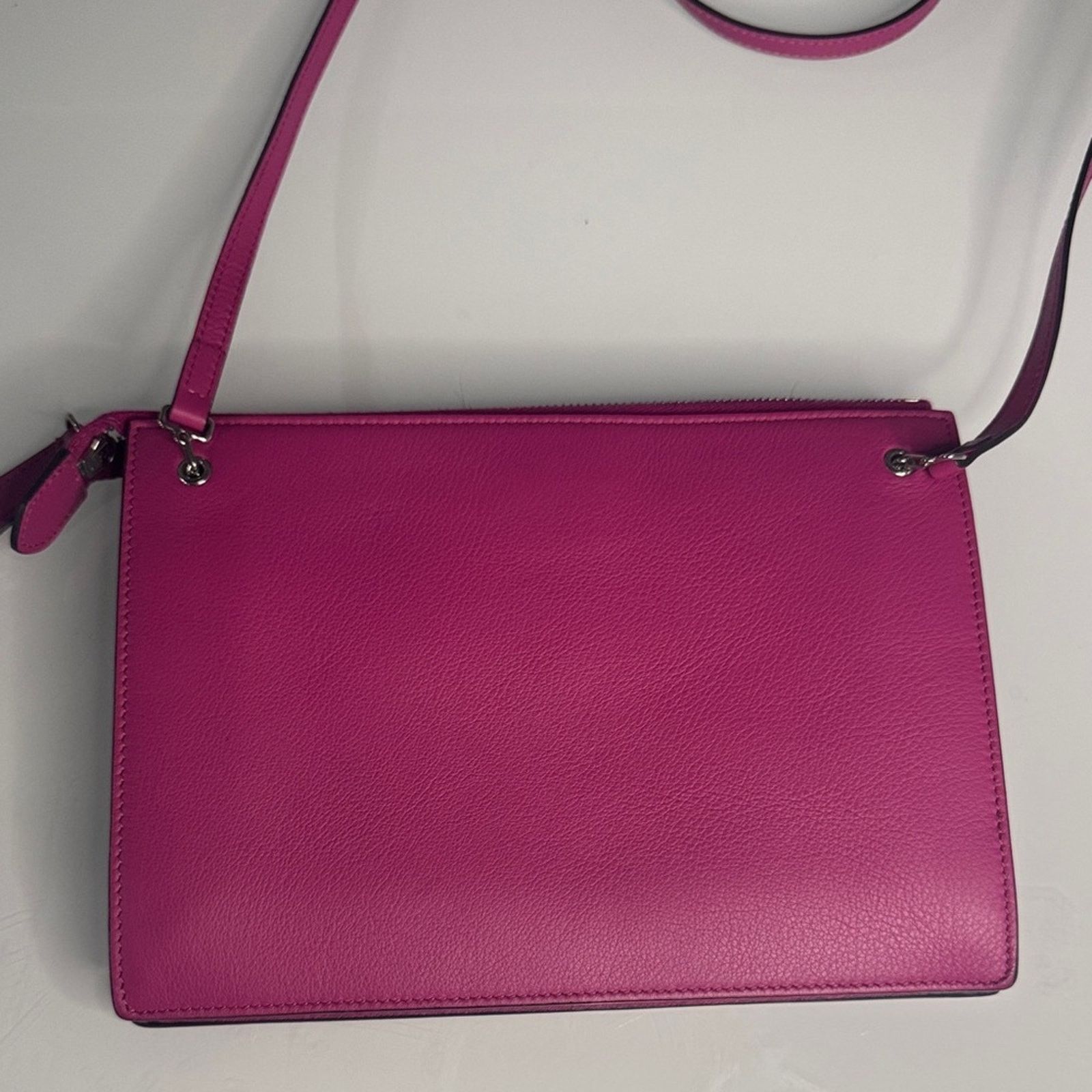 Fendi Fendi Monster Crossbody Bag – Hot Pink Leather Black Fur Size ONE SIZE - 2 Thumbnail