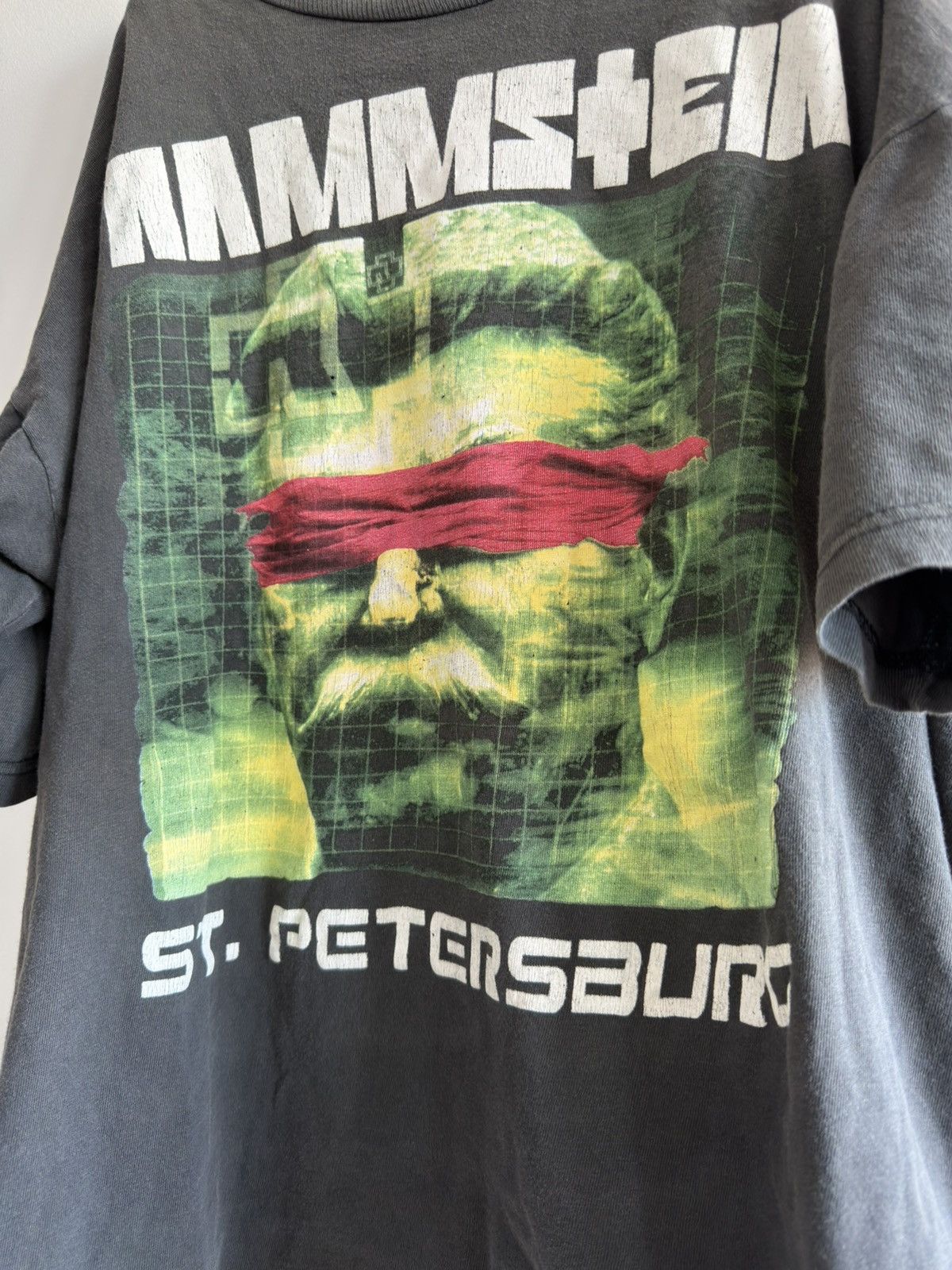 Band Tees *RARE* 2001 00s Y2K RAMMSTEIN ST PETERSBURG RUSSIA Size US XL / EU 56 / 4 - 3 Thumbnail