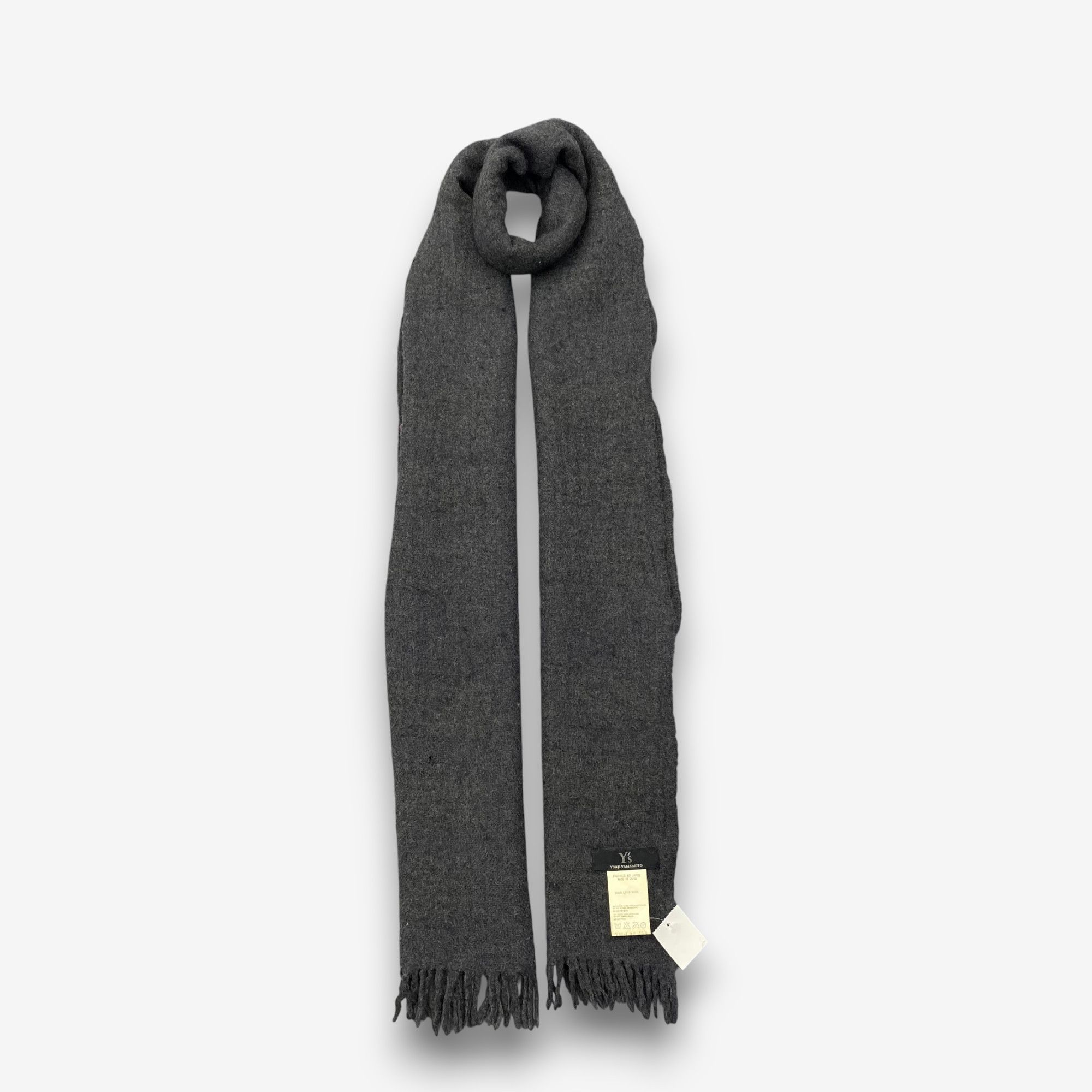 Vintage Yohji Yamamoto Scarf Muffler Wool Winter Scarves