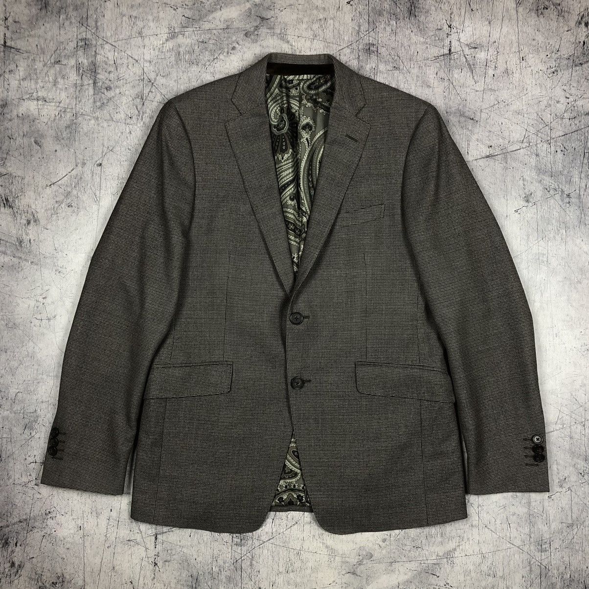 Etro Vintage Etro Milano Italy Desig Wool Blazer Jacket suit y2k Size 50R - 7 Thumbnail