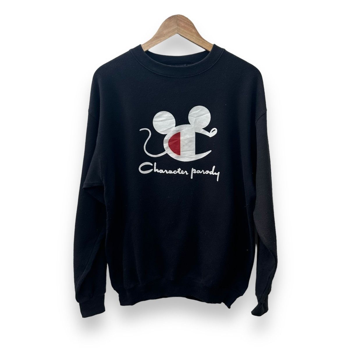 Vintage Parody of champion mickey mouse vintage 90s usa Size US M / EU 48-50 / 2 - 1 Thumbnail