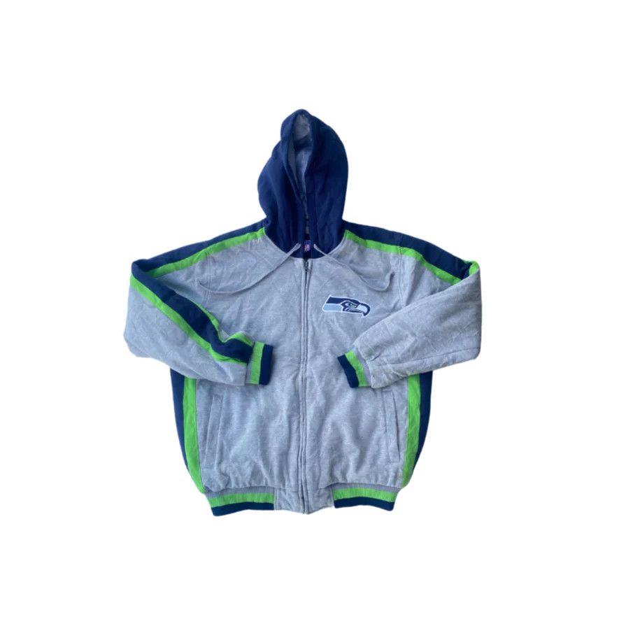 Vintage NFL Seattle Seahawkes Hoodie Size US L / EU 52-54 / 3 - 1 Preview