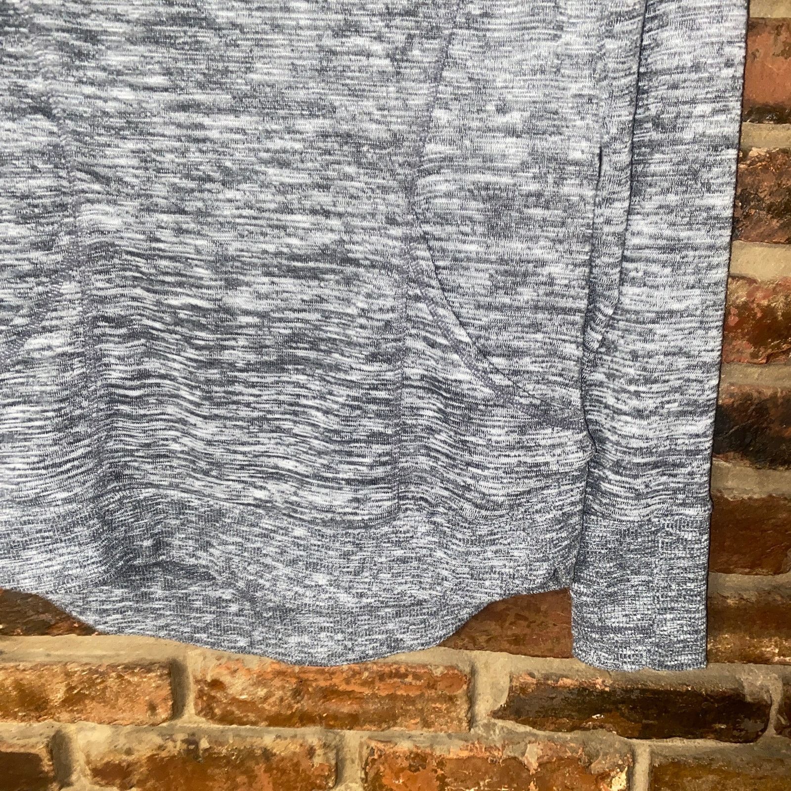 Athleta Athleta Heathered Gray Techie Sweat Pullover Sweatshirt XXS Size XXS / US 00 / IT 34 - 4 Thumbnail