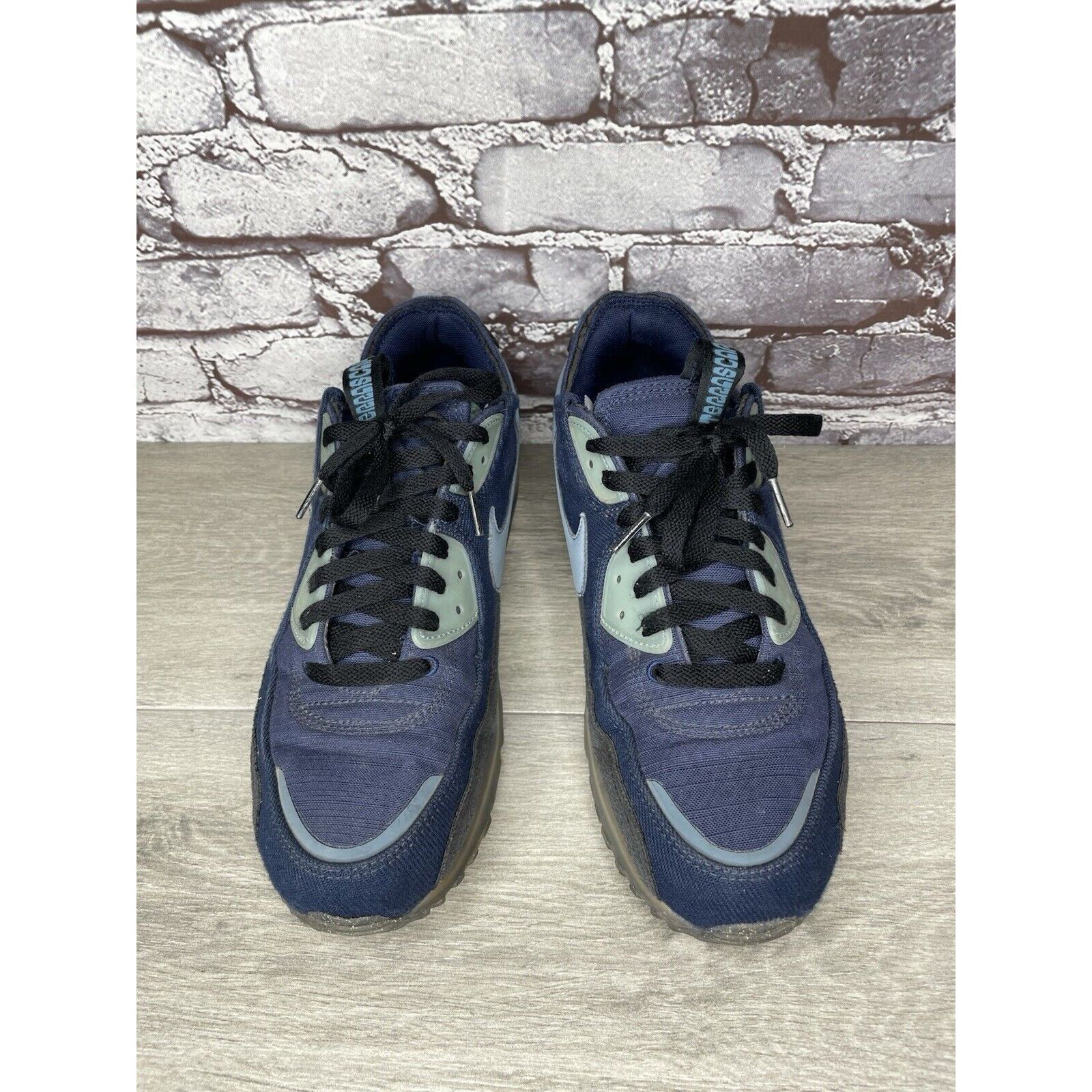Nike Nike Air Terrascape 90 Midnight Navy Aqua Athletic Shoes Sne Size US 12 / EU 45 - 9 Thumbnail