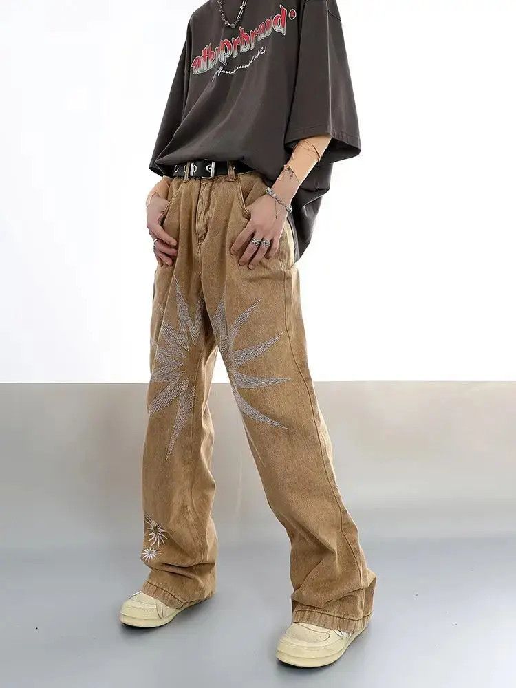 Japanese Brand Hip hop street loose wide leg jeans Size US 32 / EU 48 - 1 Thumbnail
