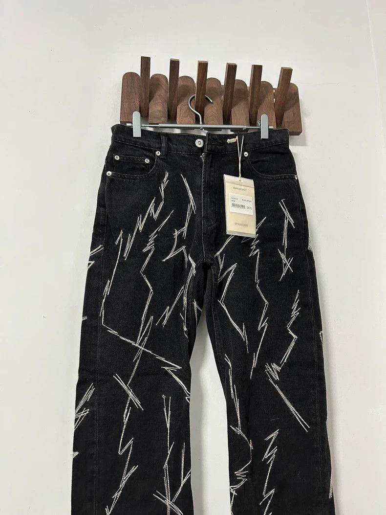 Our Legacy Our Legacy Lightning embroidery, water-washed jeans Size US 28 / EU 44 - 4 Thumbnail