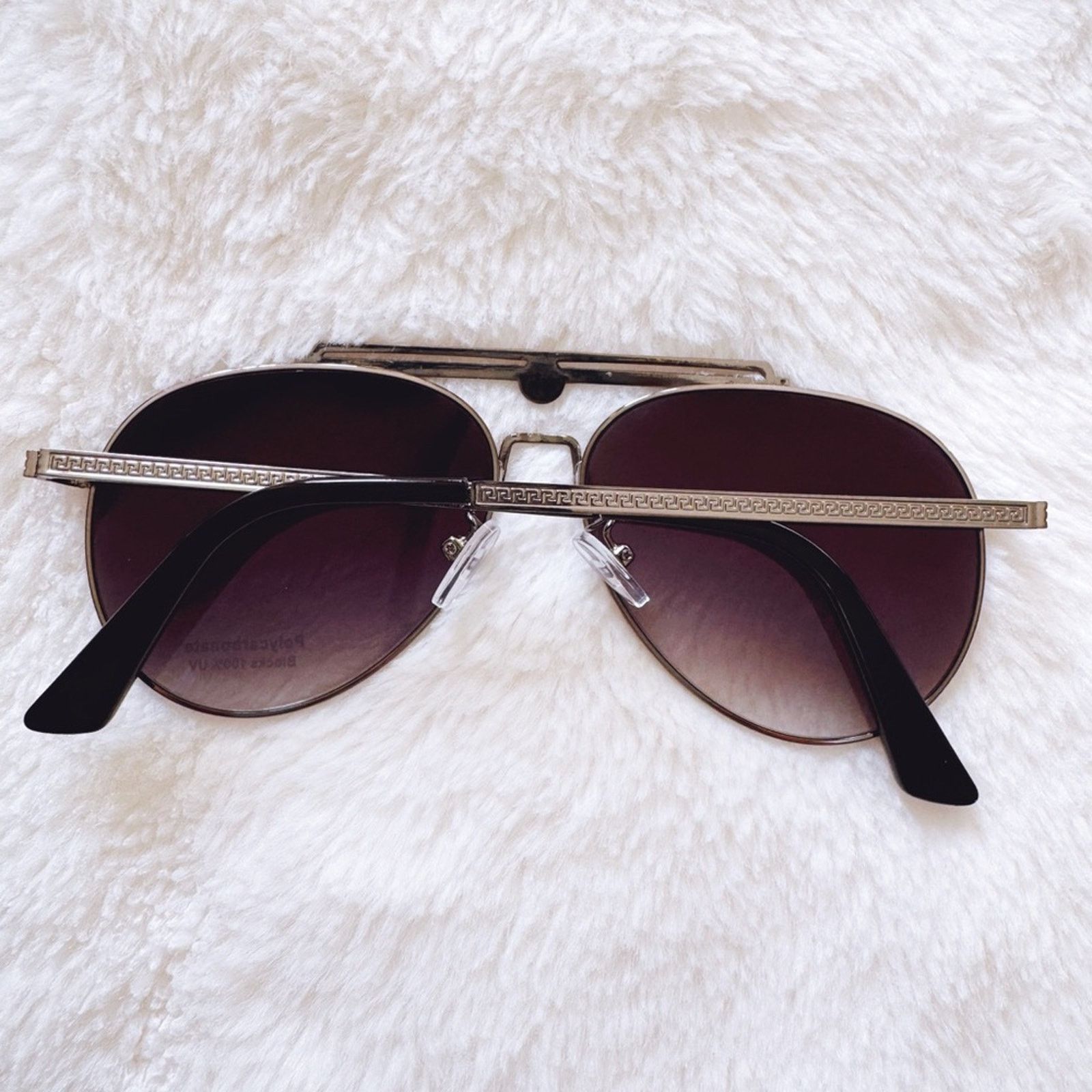 Other Doug Black W/ Silver Rim Aviator Sunglasses Size ONE SIZE - 11 Thumbnail