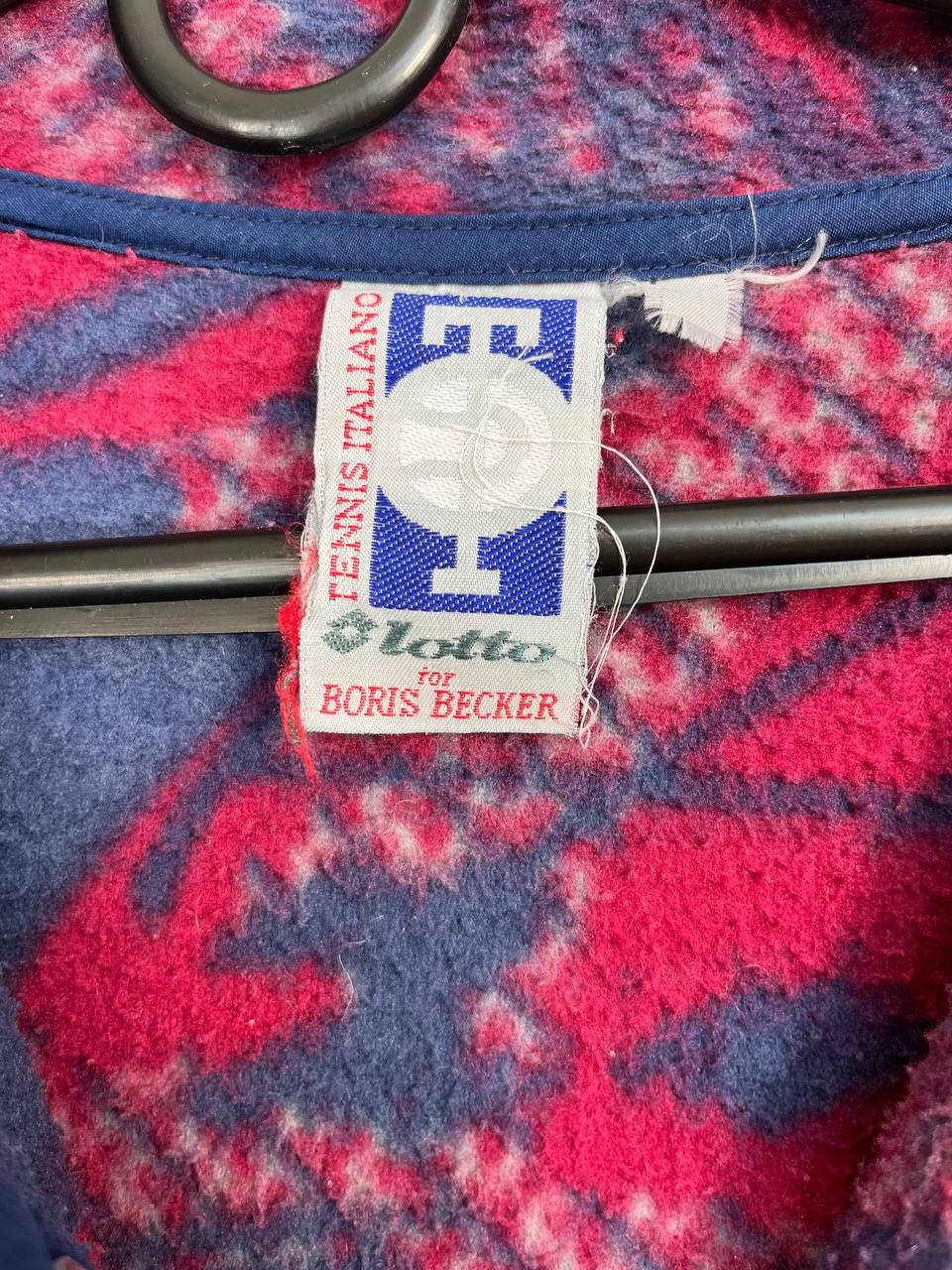 Lotto Sport Lotto Boris Becker Vintage Fleece Pullover 90s Tennis Size M Size US M / EU 48-50 / 2 - 3 Thumbnail