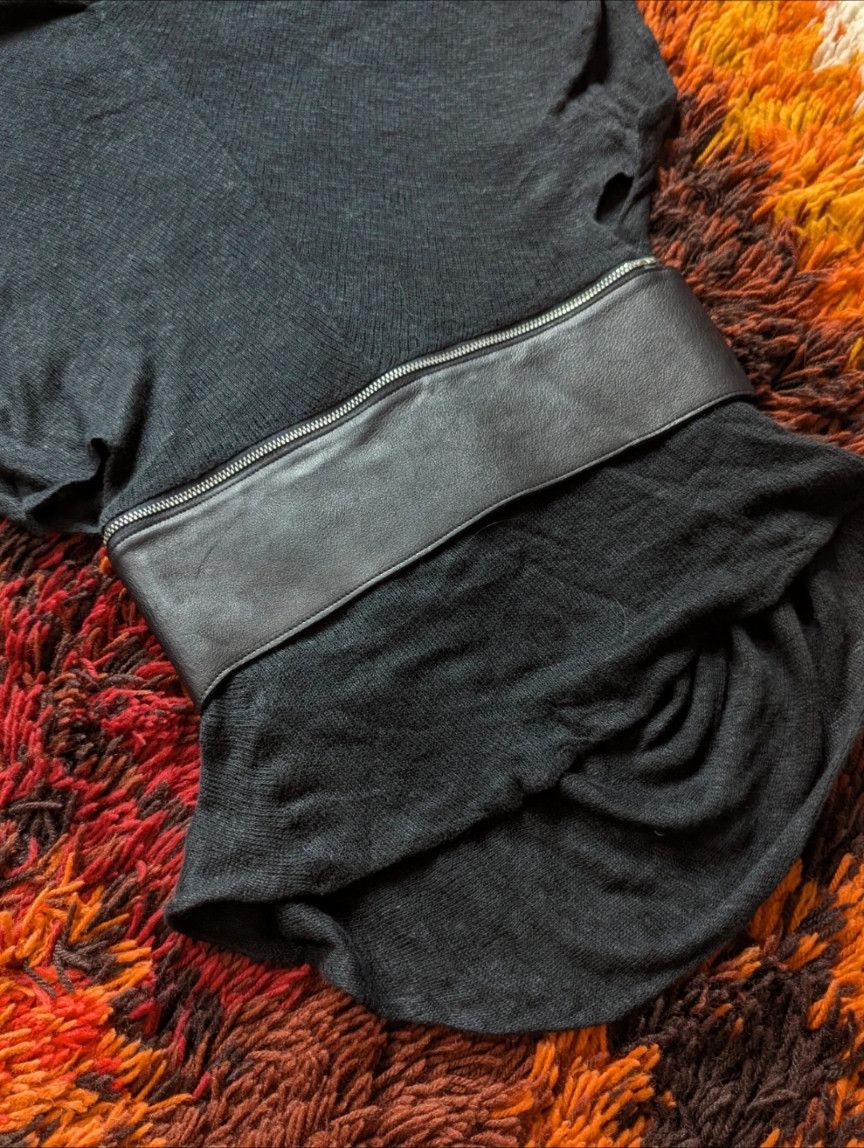 Japanese Brand Kei Kagami Structured Top with Detachable Belt Size S / US 4 / IT 40 - 7 Thumbnail
