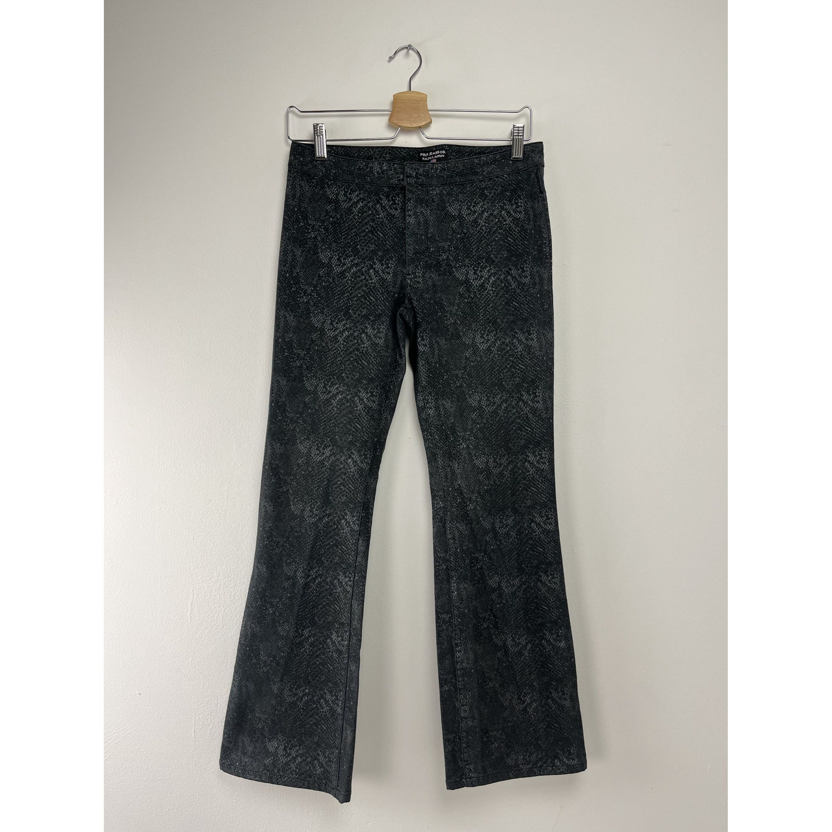 Other Vintage Polo Ralph Lauren Jeans Snake Patterned Pants Size 30" / US 8 / IT 44 - 3 Thumbnail