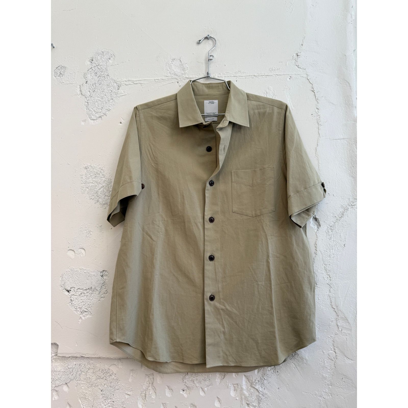 Visvim Visvim Cotton/Paper Blend Button Up Shirt Size US M / EU 48-50 / 2 - 1 Thumbnail