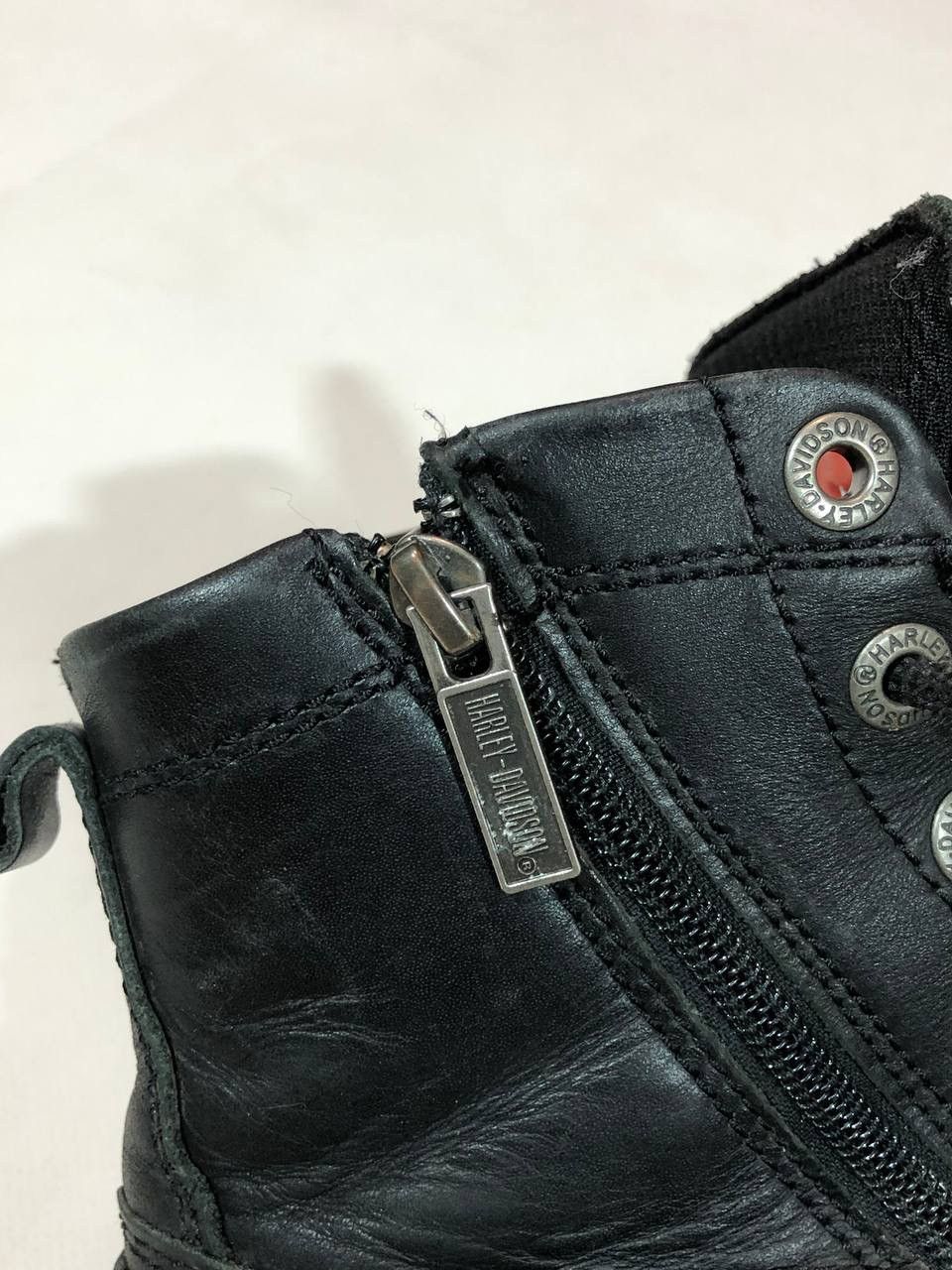Harley Davidson × Leather Harley Davidson Moto Leather Shoes Racing Biker Size US 6 / EU 39 - 7 Thumbnail