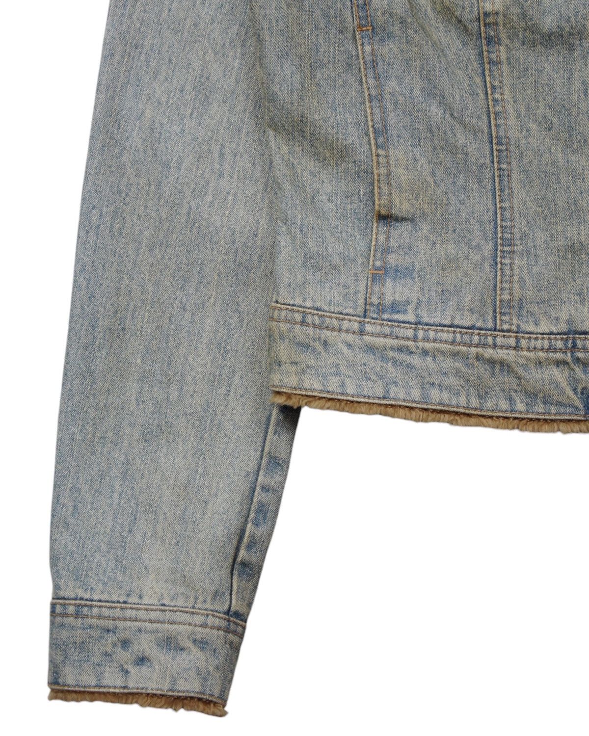 Hysteric Glamour × If Six Was Nine × Mexx MEXX FUR MUDWASH DENIM JACKET Size S / US 4 / IT 40 - 5 Thumbnail