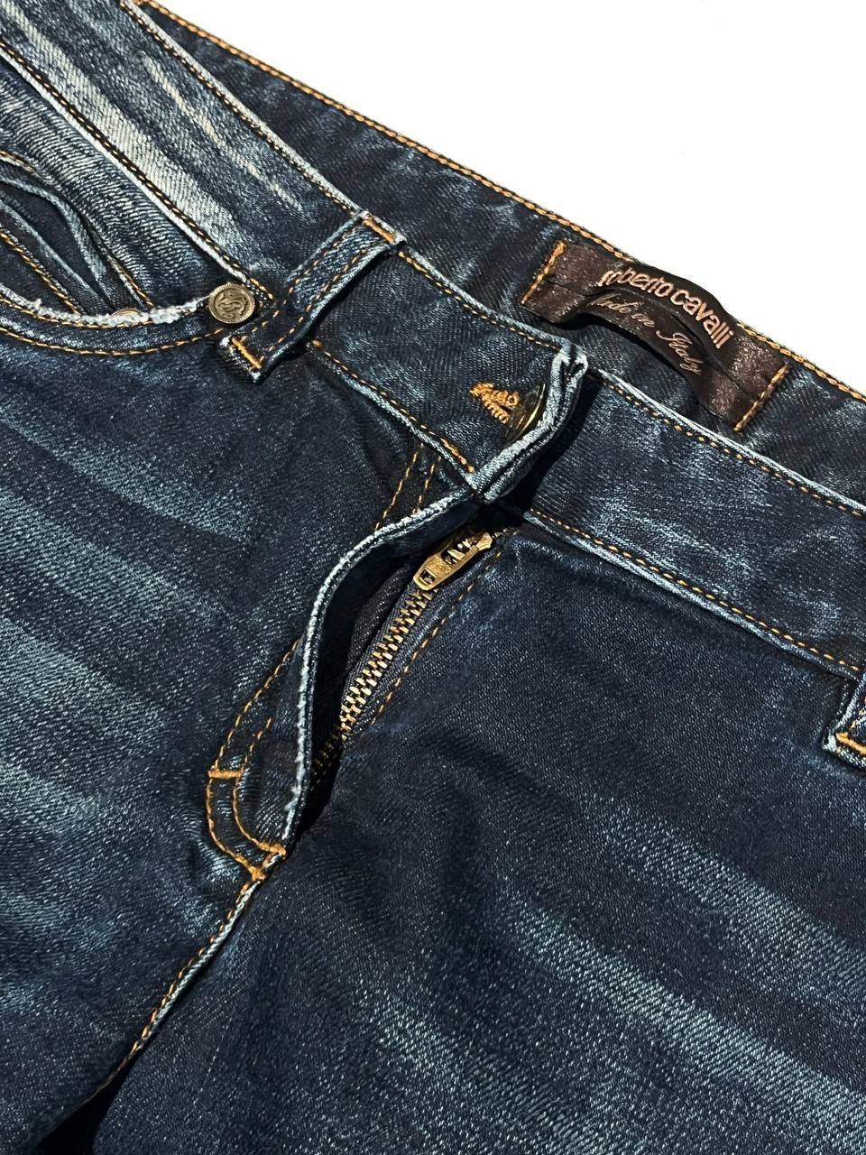 Roberto Cavalli Roberto Cavalli Vintage Flared Rust Wash Low Waisted Jeans Size US 29 - 5 Thumbnail