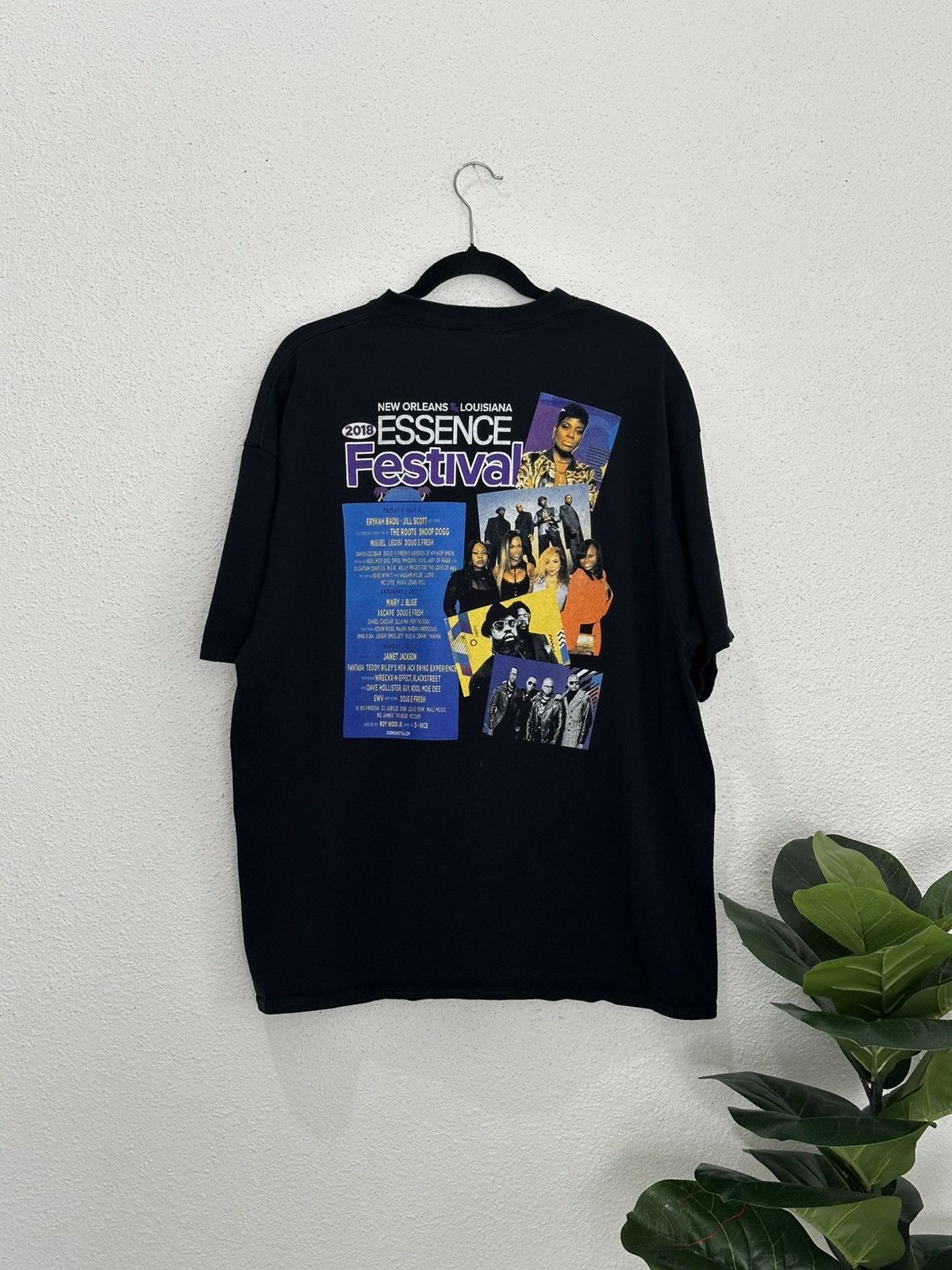 Rap Tees Essence Music Festival New Orleans Louisiana Rap Tee XXL Size US XXL / EU 58 / 5 - 4 Thumbnail