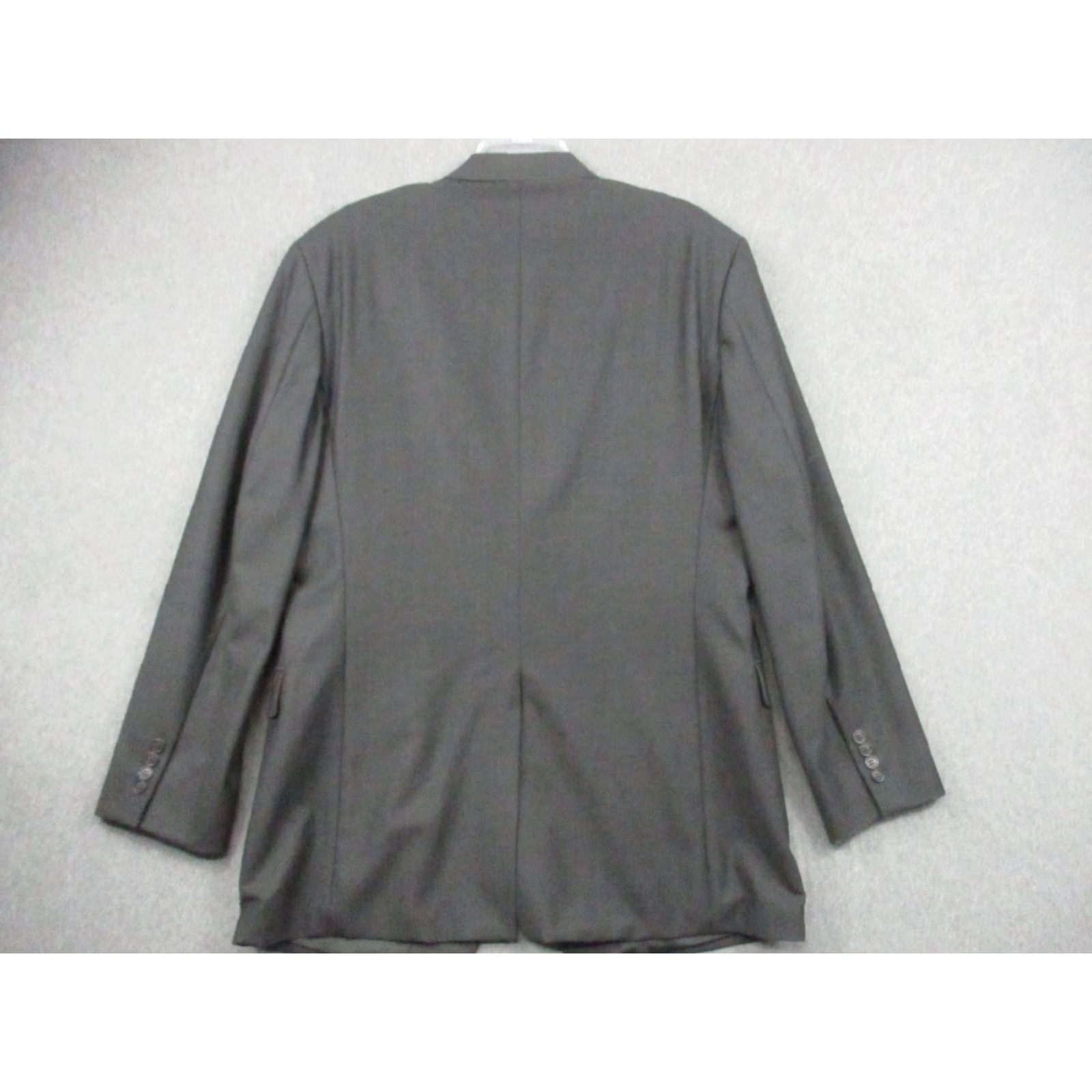 Brooks Brothers Brooks Brothers 346 Blazer Jacket 44L Men's Sports Coat Wool Stretch Blazer Regular Notch Wool Blend Gray 44 Mens Sports Coat Blazer 44L Size 44R - 4 Thumbnail