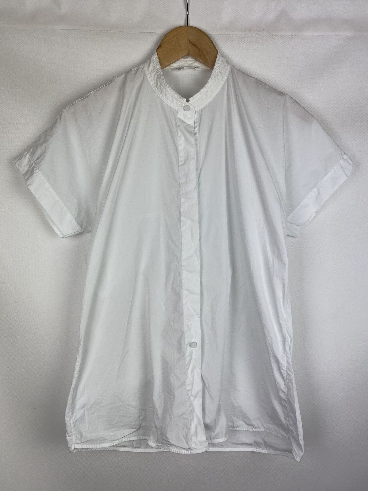Designer × Helmut Lang Helmut Lang ladies short sleeve shirt size L Size L / US 10 / IT 46 - 1 Thumbnail