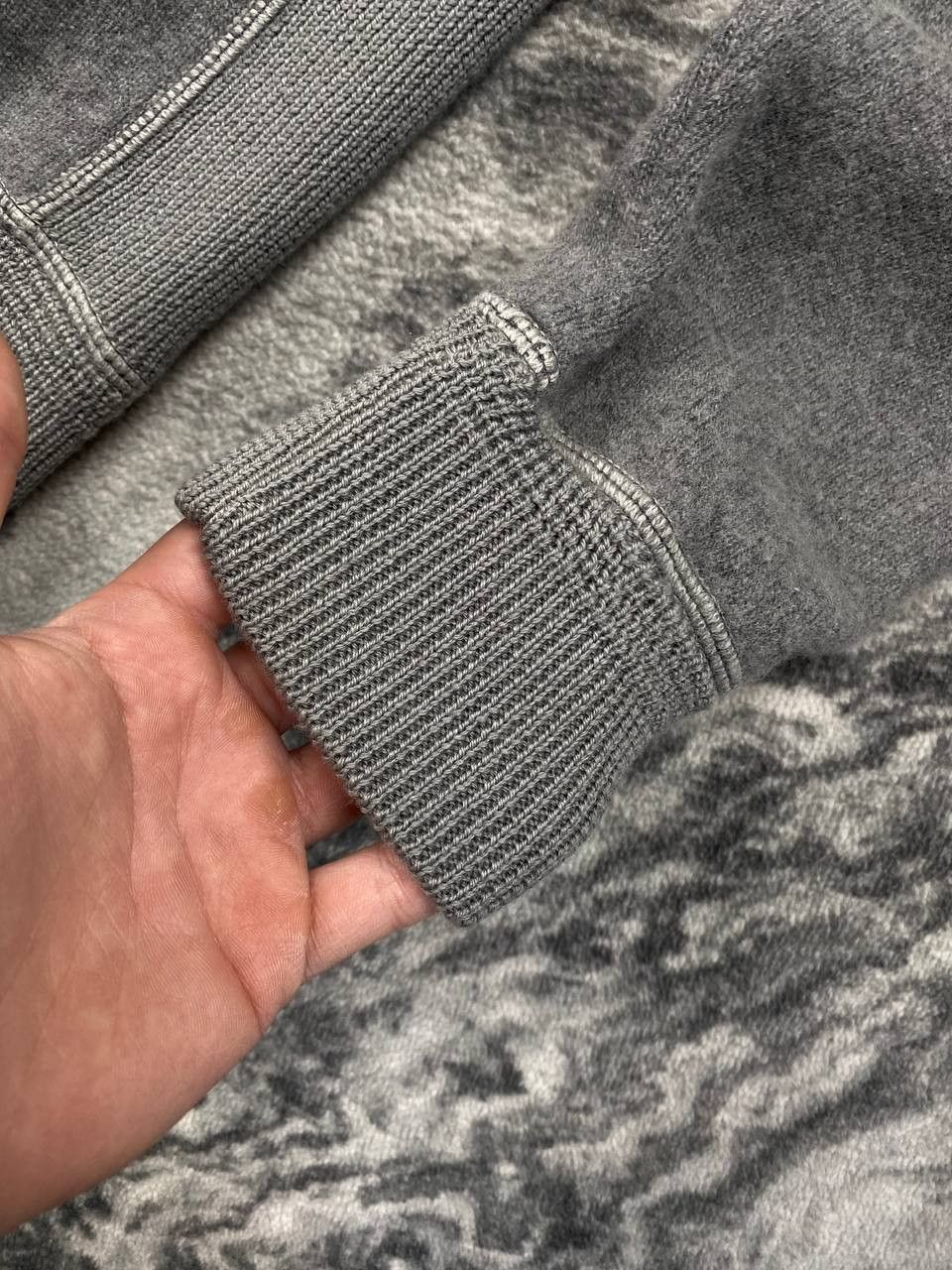 Stone Island Stone Island Knit Wool Cashmere Sweater Men Size L Gray Size US L / EU 52-54 / 3 - 2 Thumbnail