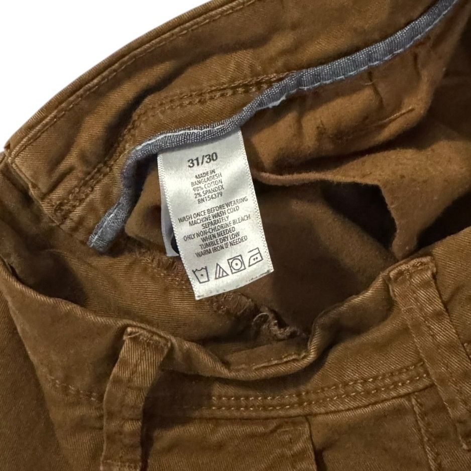 Aeropostale Aeropostale Skinny Brown Pants Size 31x30 Stretch Comfort Size 31" - 3 Thumbnail