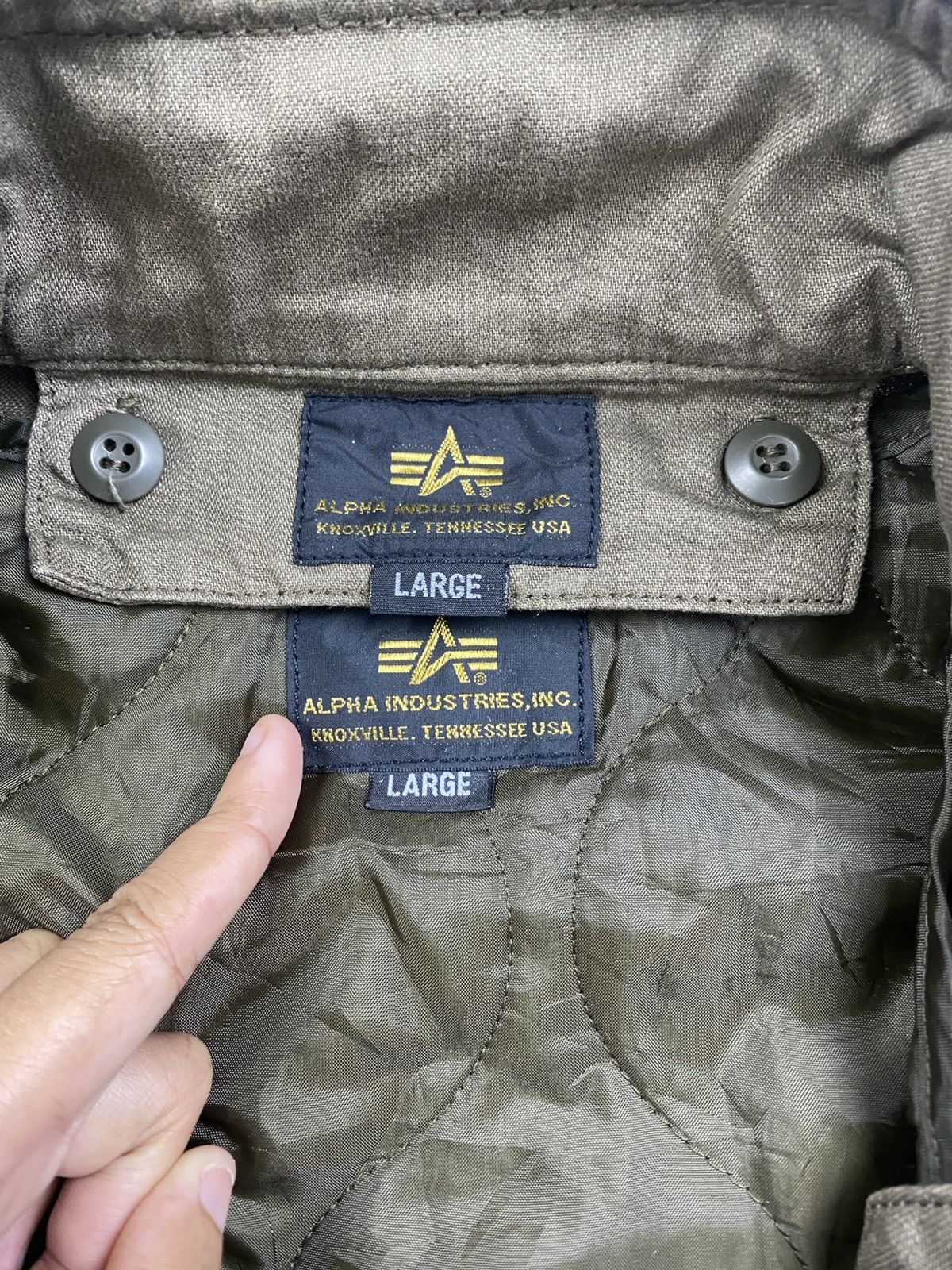 Alpha Industries 🔥Vintage Alpha Industries Military M-65 Field Jacket Size US M / EU 48-50 / 2 - 11 Thumbnail