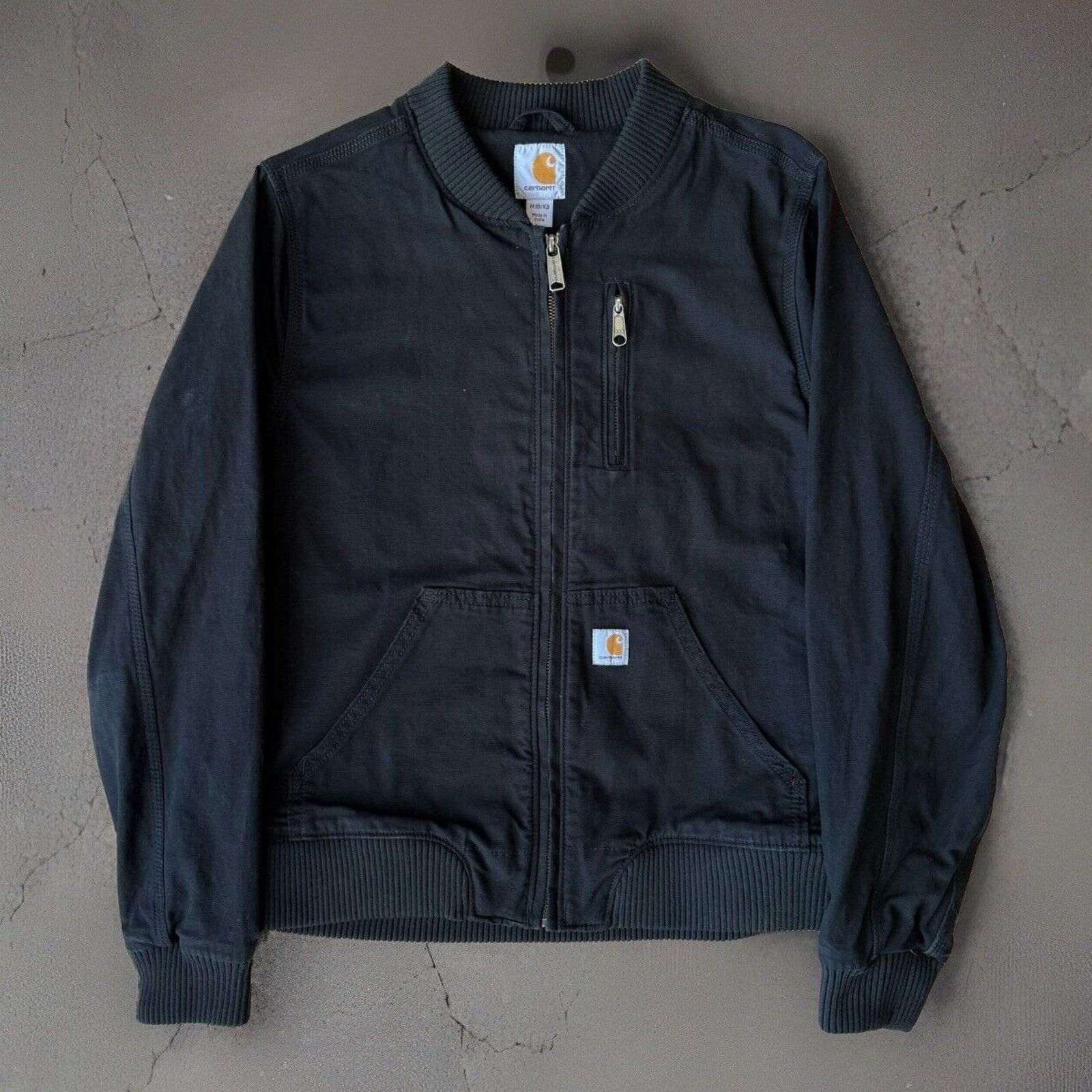 Carhartt Carhartt Bomber Jacket Women's Medium Black Full Zip Size M / US 6-8 / IT 42-44 - 1 Thumbnail