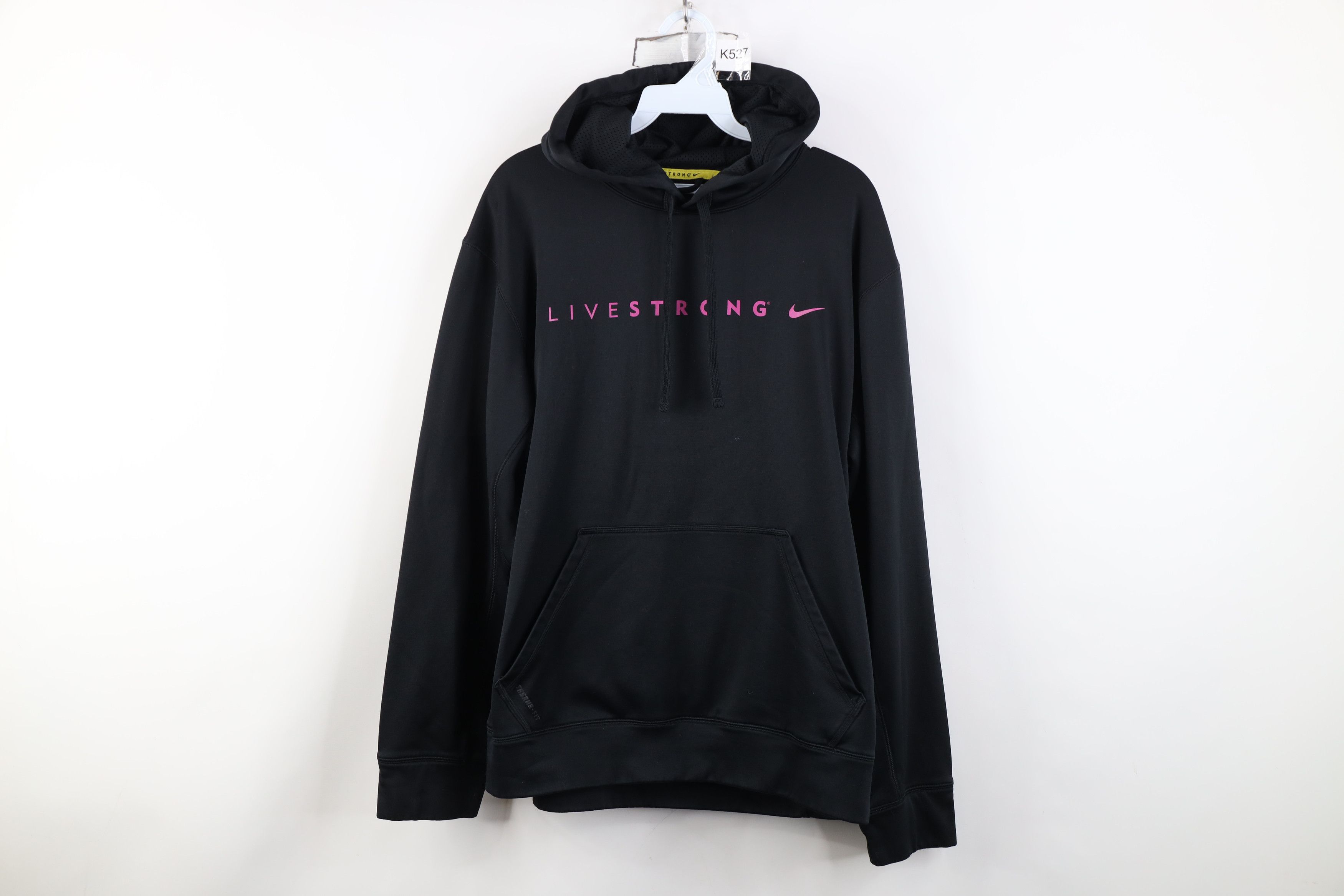 Nike Vintage Nike Livestrong Lance Armstrong Hoodie Black Size US M / EU 48-50 / 2 - 1 Thumbnail