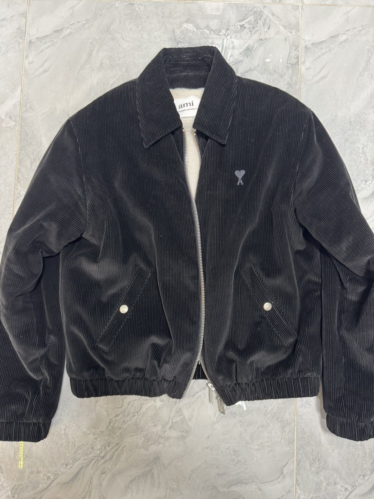 AMI Ami Shearling Corduroy Jacket Size US M / EU 48-50 / 2 - 1 Thumbnail