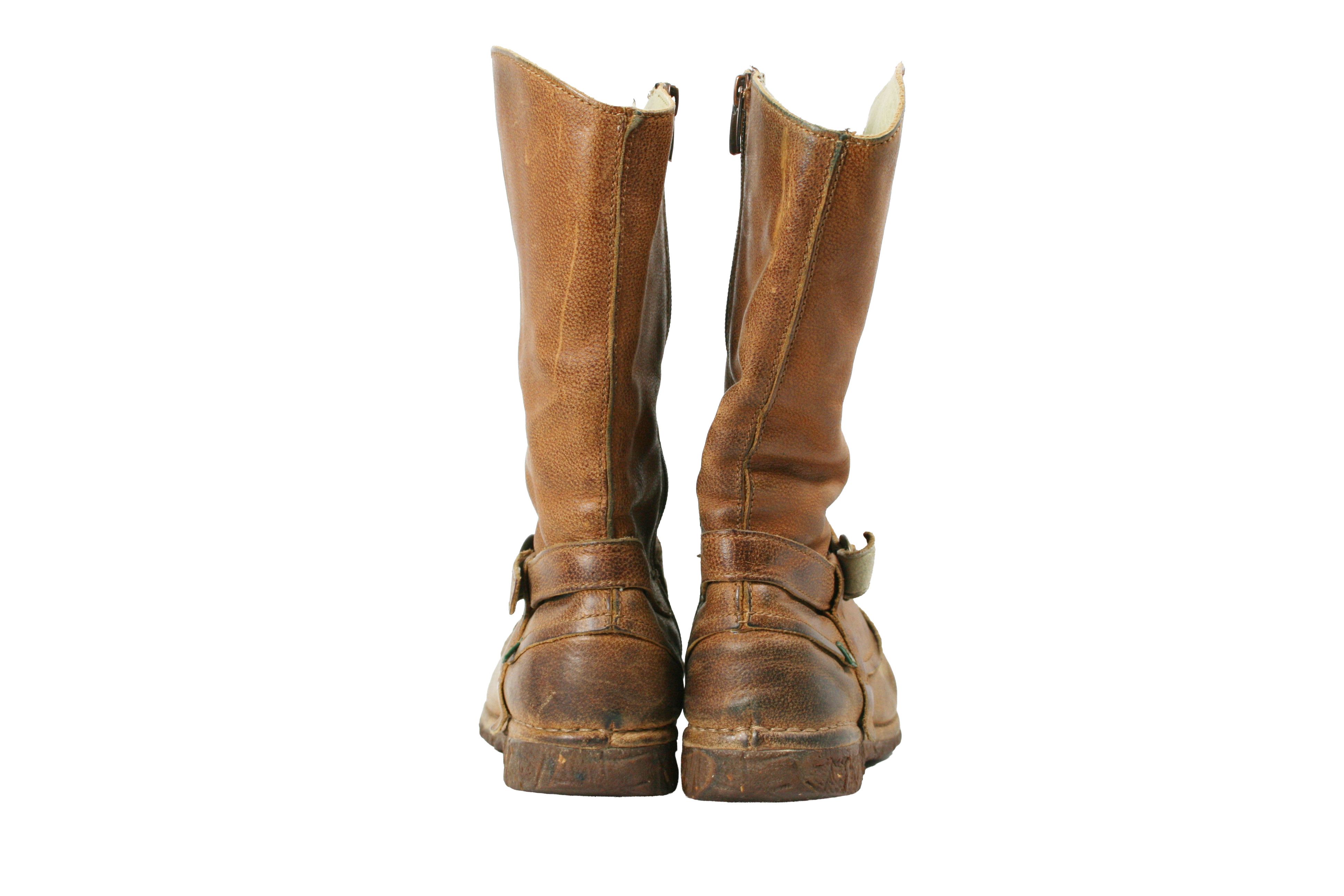 Japanese Brand El Naturalista Goblin Y2K Biker Grunge Boots Size US 8 / IT 38 - 9 Thumbnail
