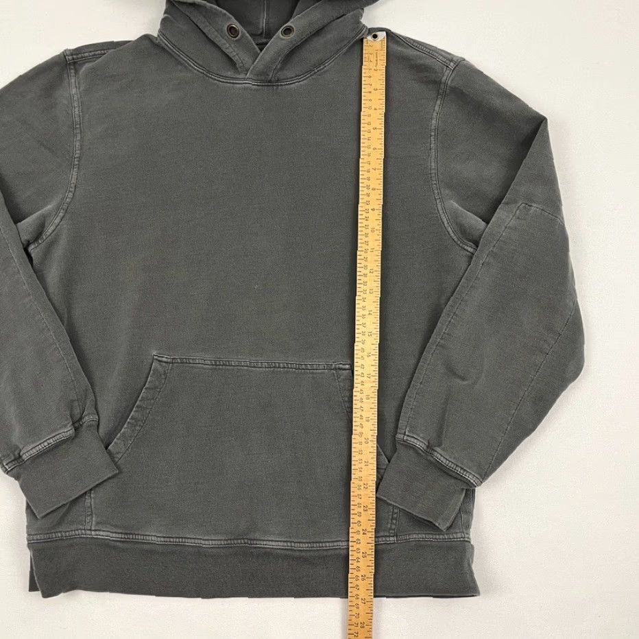 Buck Mason Buck Mason Hoodie Mens L Washed Gray Brushed Loopback Sweatshirt Pullover Crew Neck Size US L / EU 52-54 / 3 - 4 Thumbnail