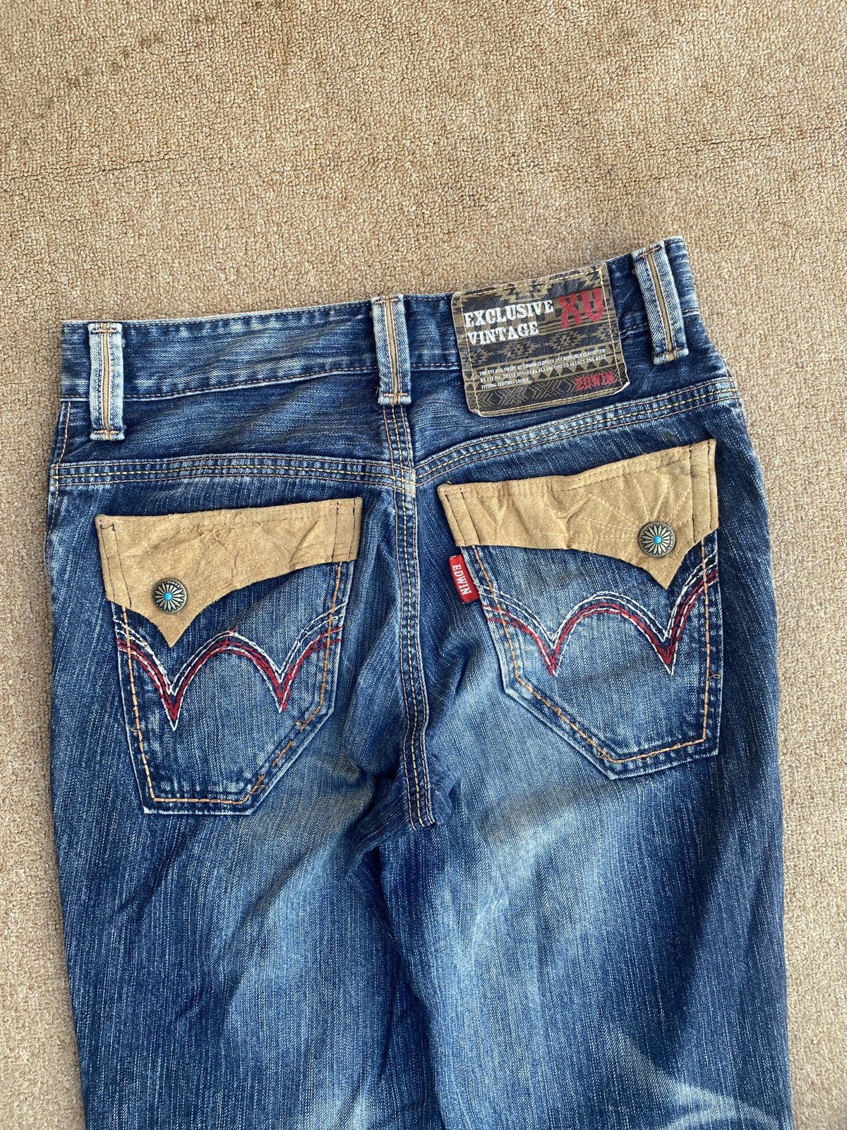 Edwin × PPFM Vintage edwin blue trip flare denim Size US 28 / EU 44 - 11 Thumbnail