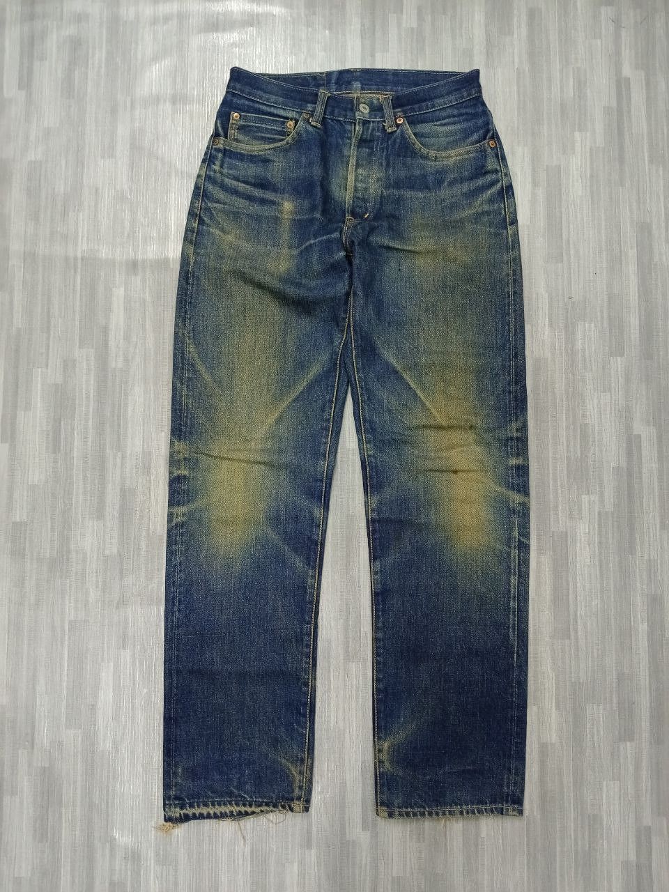 HOLLYWOOD RANCH MARKET × Rusty SICK RUSTY SELVEDGE H.R MARKET DENIM PANTS Size US 28 / EU 44 - 2 Thumbnail