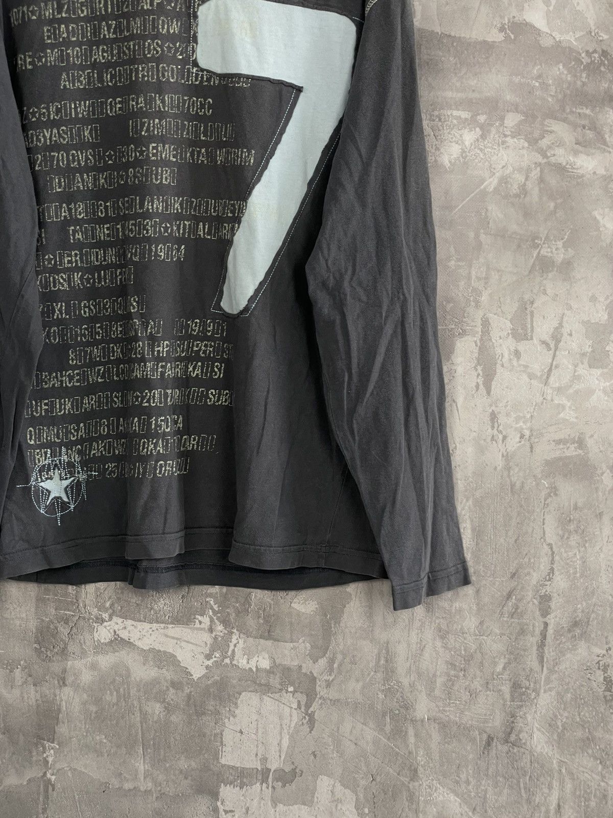 Beauty Beast × If Six Was Nine × Le Grande Bleu (L.G.B.) Y2K Gothic Glamour Avant Garde Longsleeve Size US M / EU 48-50 / 2 - 6 Thumbnail