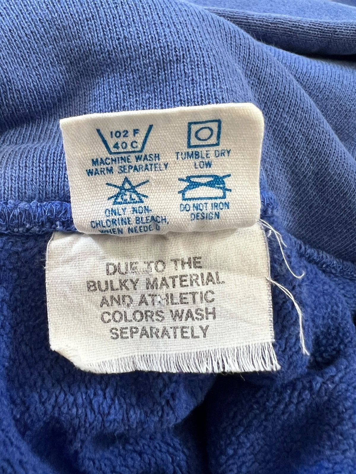 Champion 1980s Champion Reverse Weave Trashed Sun Faded Hoodie Size US XL / EU 56 / 4 - 12 Thumbnail