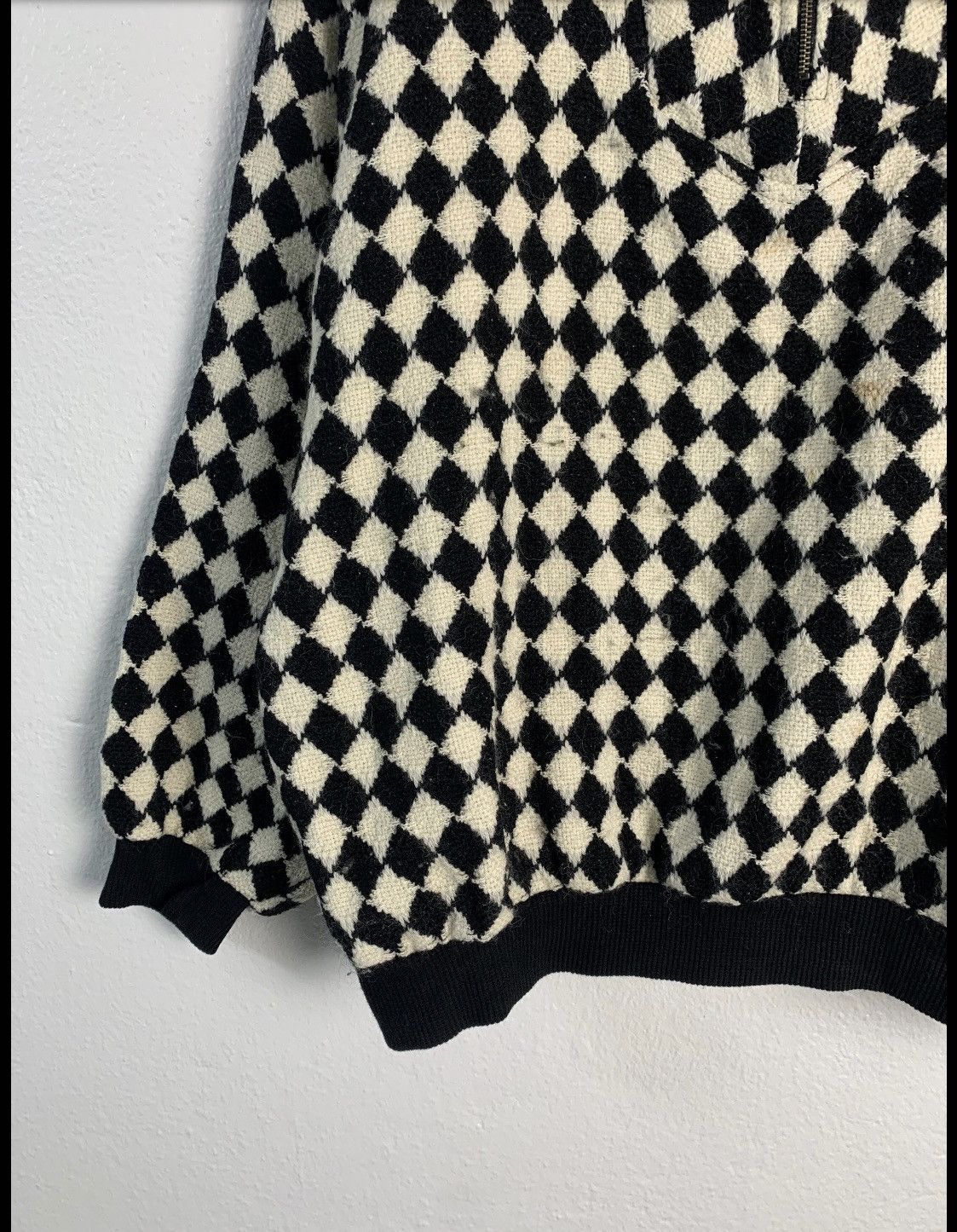 Japanese Brand May Beetle Plaid Sweater Size US L / EU 52-54 / 3 - 2 Thumbnail