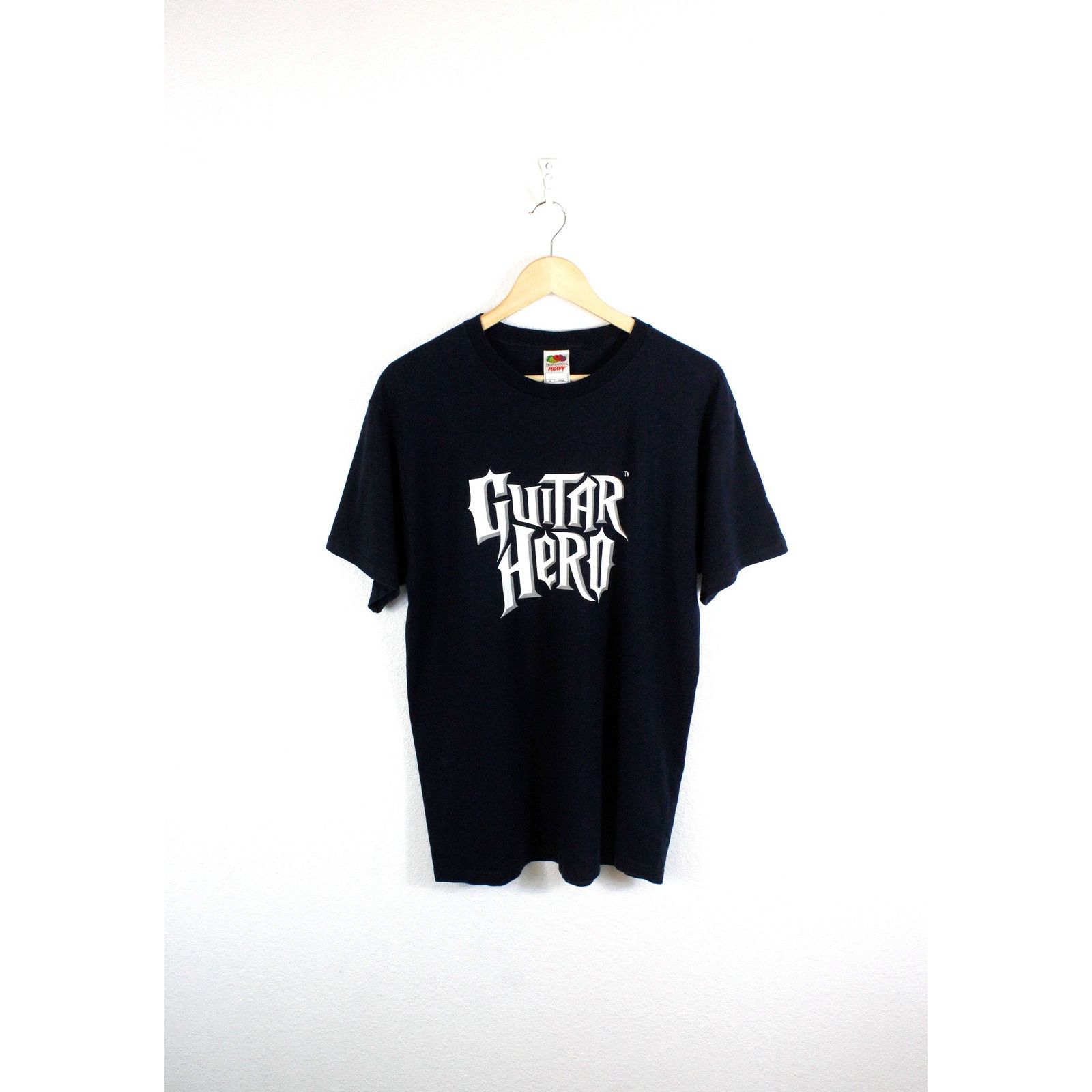 The Game Vintage Guitar Hero Logo Graphic Reversible Tee T-shirt Y2K Size US L / EU 52-54 / 3 - 1 Thumbnail