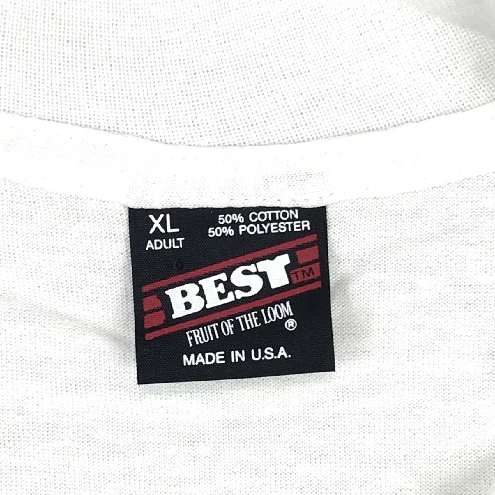 Fruit Of The Loom VINTAGE YOPLAIT YOGURT DO IT FOR YOU T-Shirt XL White Men/XL Short Sleeve 90s 80s TV Commercial Vintage Shirt Size US XL / EU 56 / 4 - 8 Thumbnail