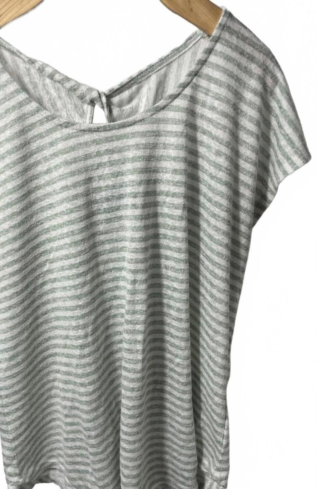 Other Bobeau Blouse Top Women's XXL White Stripe Beachy Minimalist Size XXL / US 16-18 / IT 52-54 - 1 Thumbnail