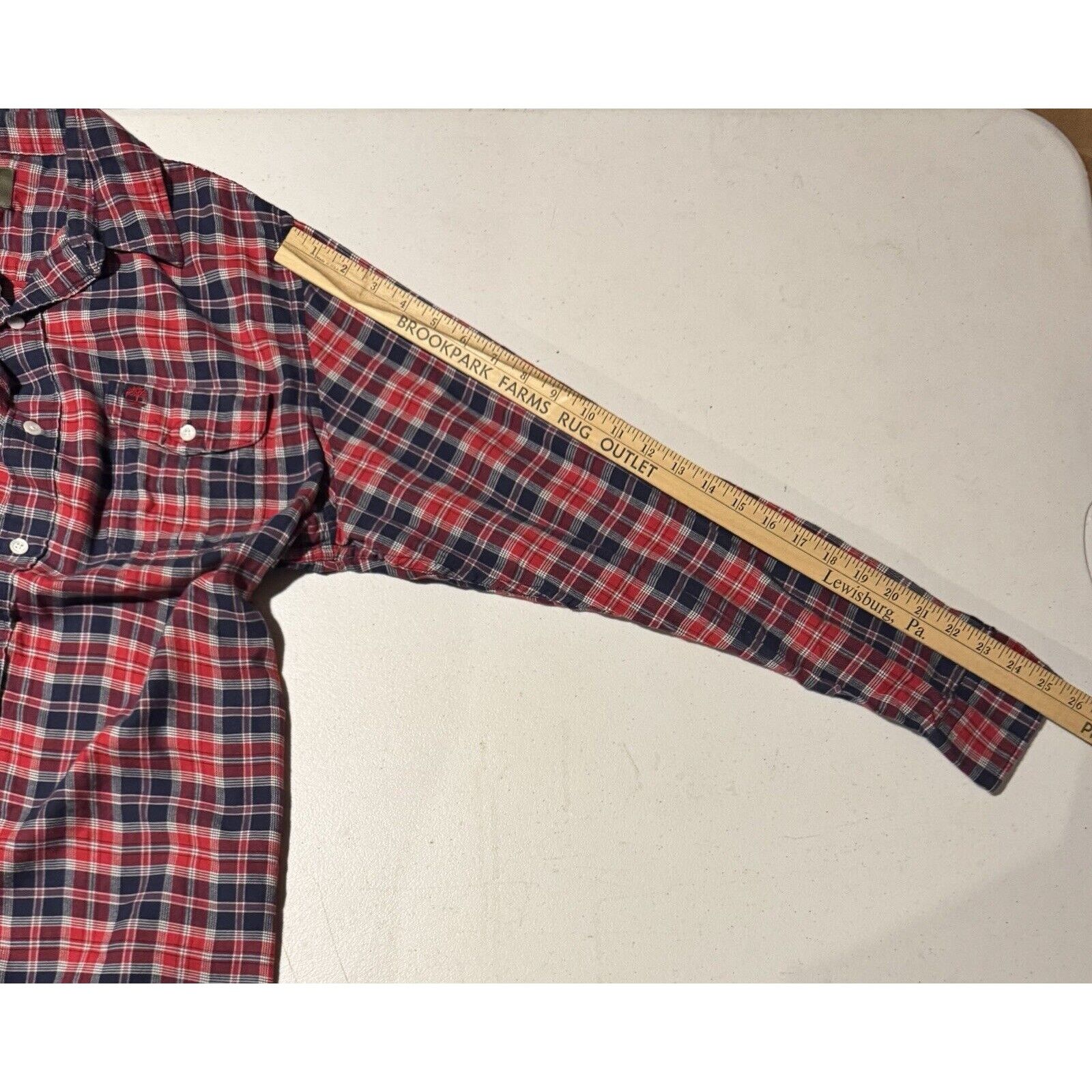 Timberland Timberland Button Down Shirt Mens Small Plaid Academia 2010s Size US S / EU 44-46 / 1 - 5 Thumbnail