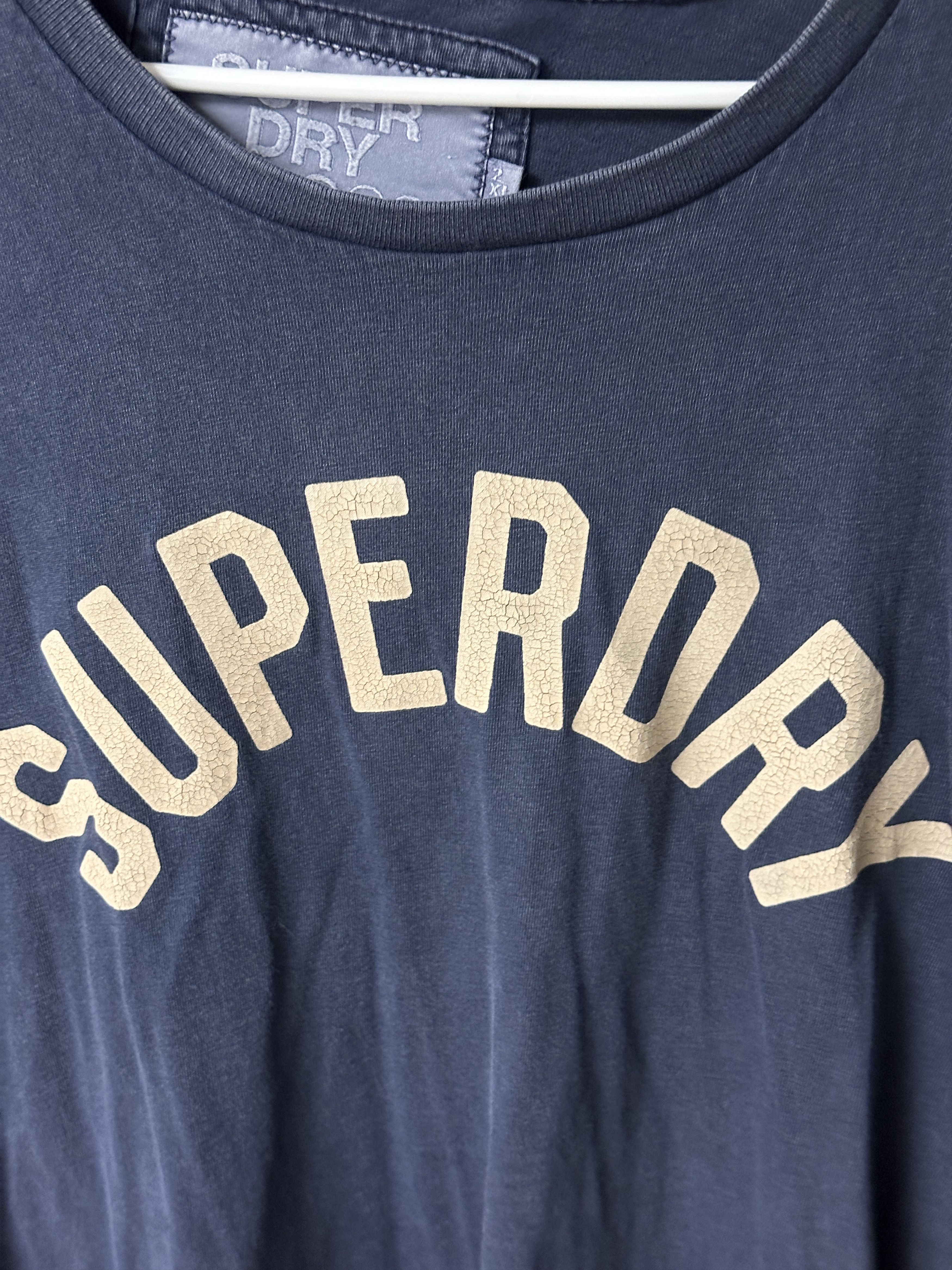 Superdry Superdry Men's Navy T- Shirt Size XXL In Great Shape!! Size US XXL / EU 58 / 5 - 2 Thumbnail