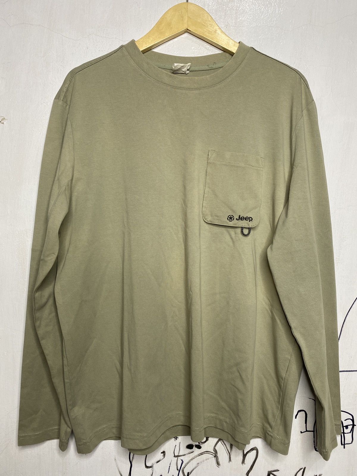 Japanese Brand jeep long sleeve t-shirt Size US XXL / EU 58 / 5 - 1 Thumbnail