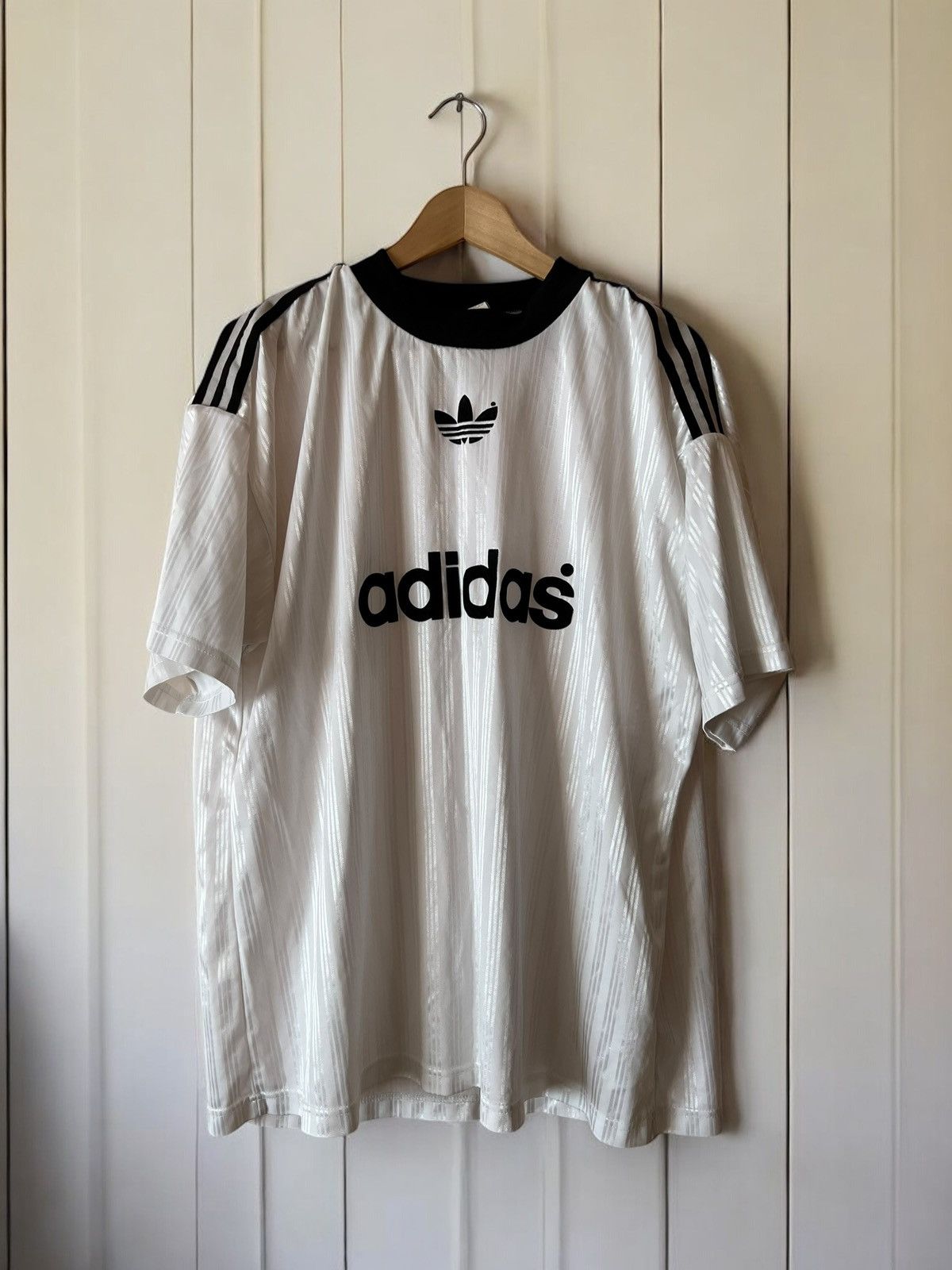 Adidas × Vintage ADIDAS VINTAGE 90s SOCCER JERSEY TEE T SHIRT RETRO Size US XL / EU 56 / 4 - 1 Thumbnail
