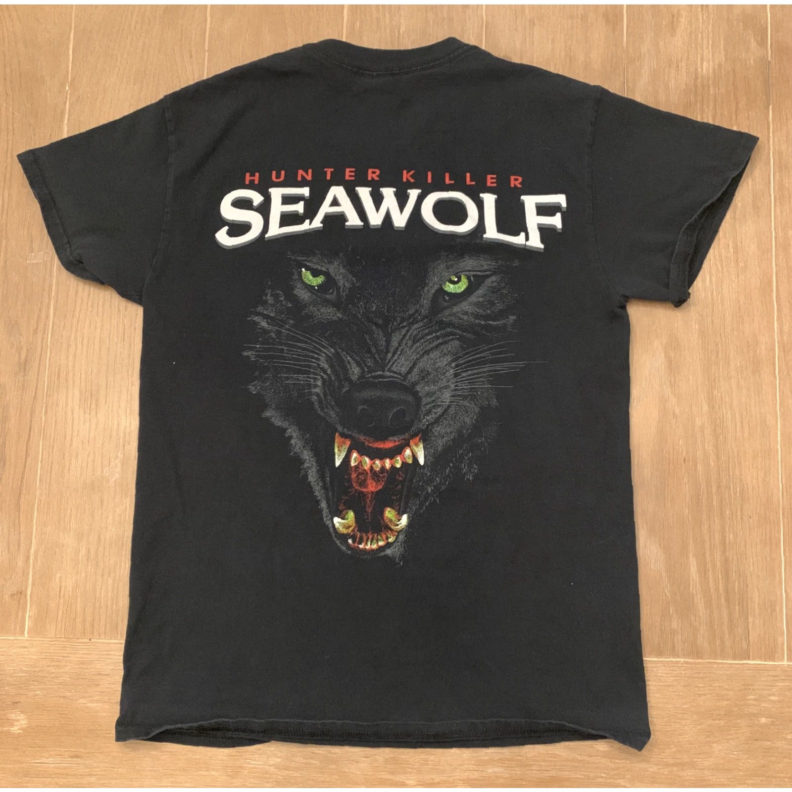 Gildan VINTAGE United States Seawolf Submarine SSN21 Hunter Killer T Shirt Adult Small Black Graphic Tee 1990s Mens Size US S / EU 44-46 / 1 - 4 Thumbnail