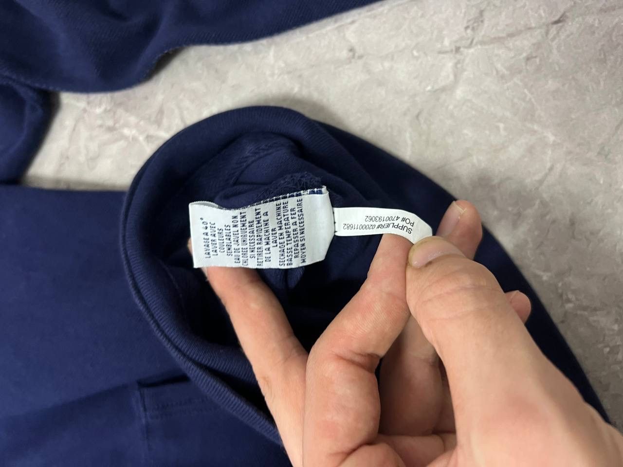 Polo Ralph Lauren Polo Ralph Lauren Zip Up Hoodie Pony Sweatshirt Navy Blue XL Size US XL / EU 56 / 4 - 13 Thumbnail