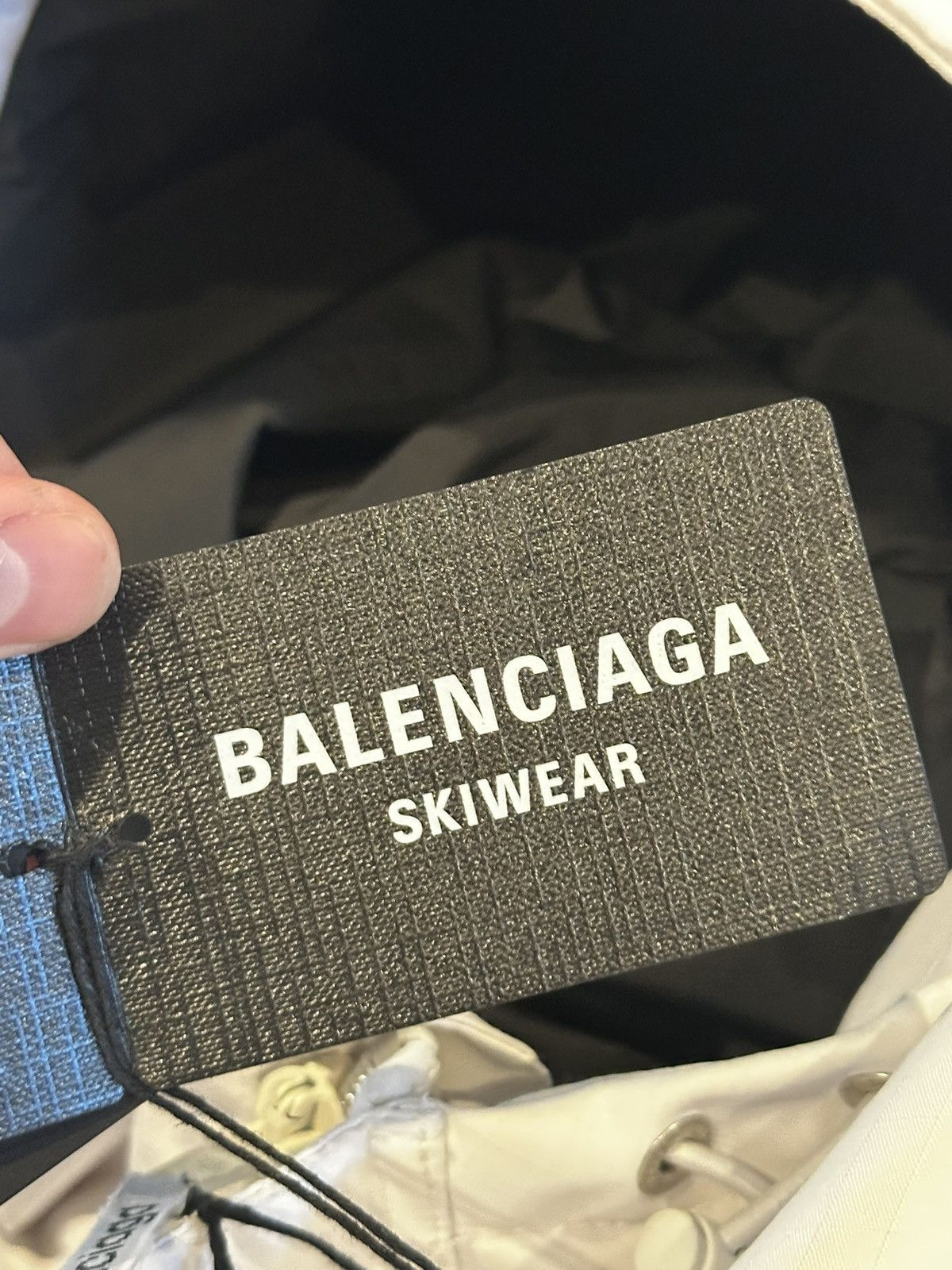 Balenciaga Balenciaga White 3B Ski Wear Jacket Size US XL / EU 56 / 4 - 19 Thumbnail