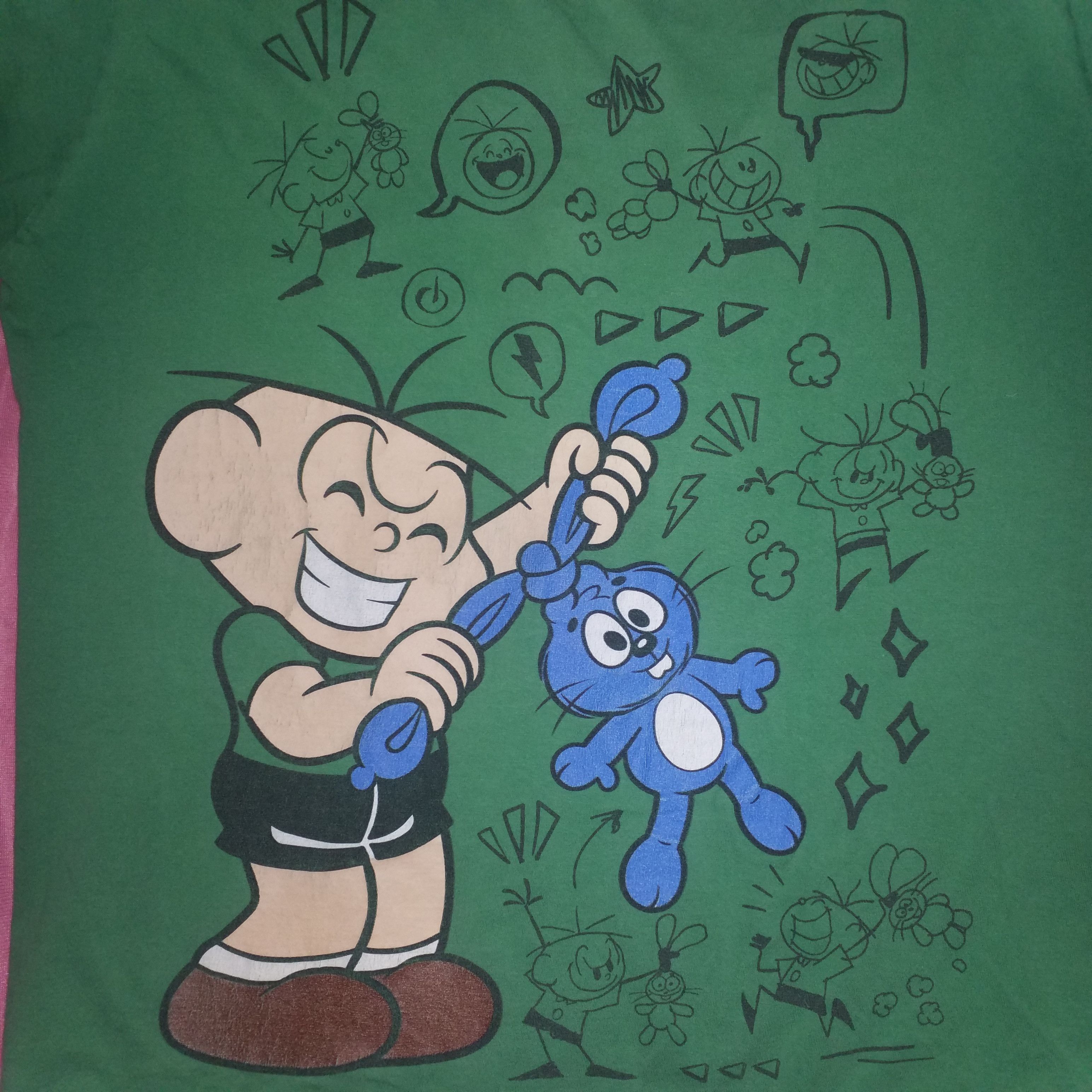 Cartoon Network TURMA DA MONICA PITICAS CARTOON NASTY BOY Size US M / EU 48-50 / 2 - 1 Thumbnail