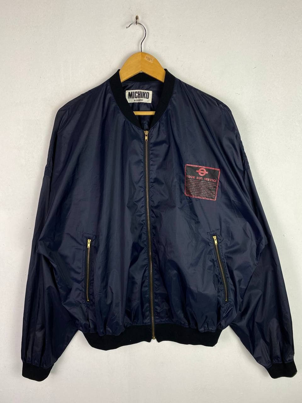 Michiko Koshino London michiko koshino london light bomber jacket nice design Size US XXL / EU 58 / 5 - 2 Thumbnail