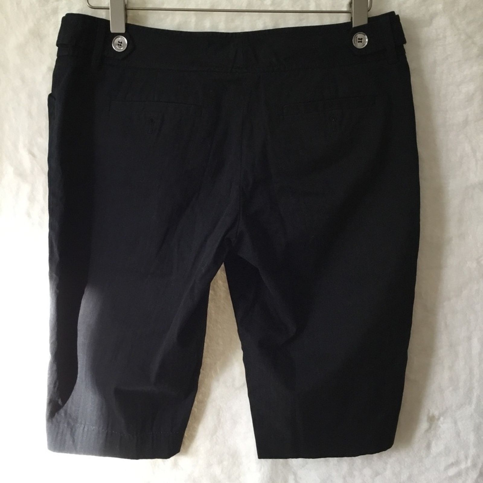Michael Kors Michael Kors Black Bermuda Shorts Size 27" / US 4 / IT 40 - 9 Thumbnail