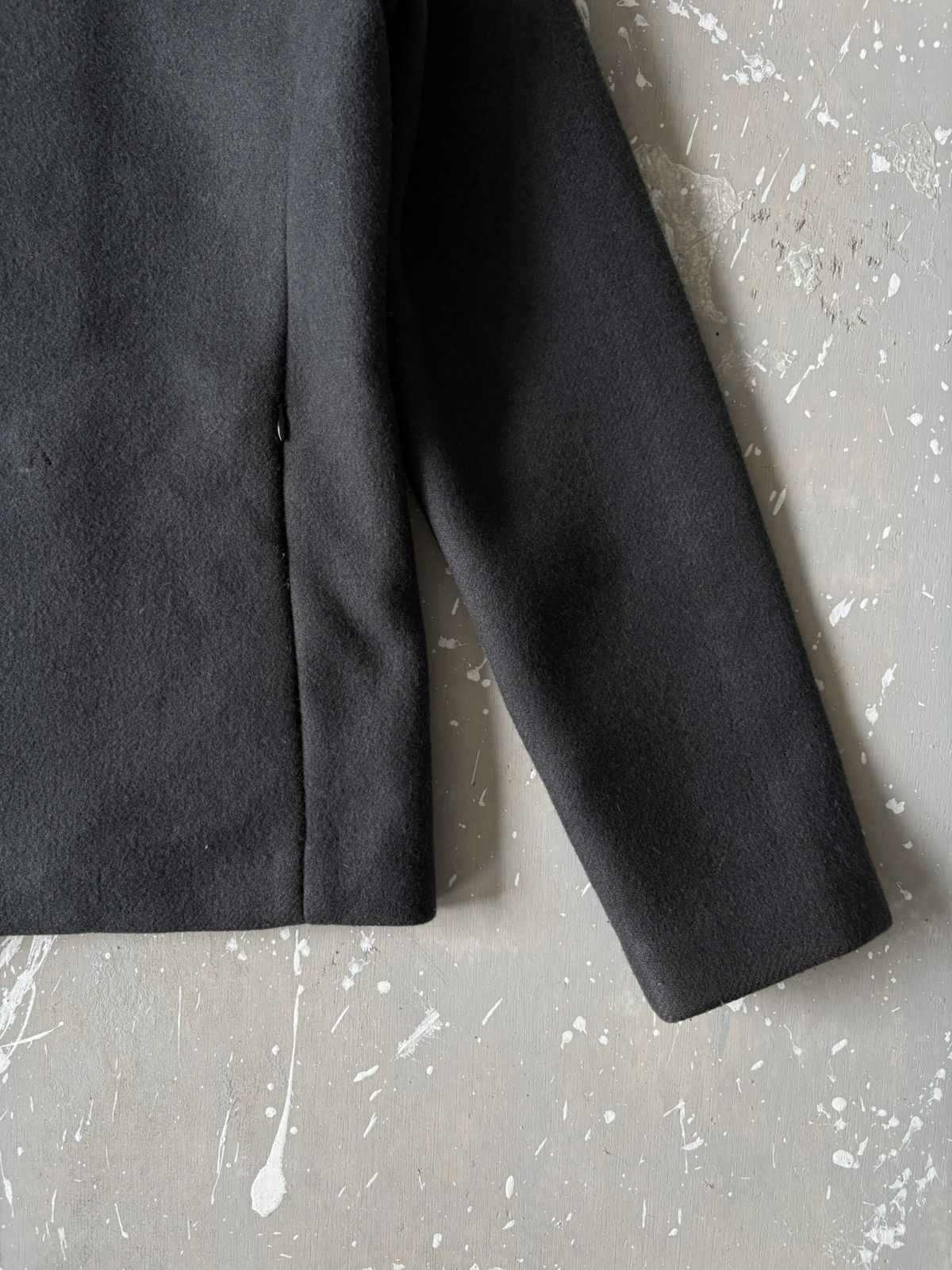 RIPVANWINKLE RIPVANWRINKLE Wool Dark Grey Zip-up Hoodie Sweatshirt Size US S / EU 44-46 / 1 - 4 Thumbnail