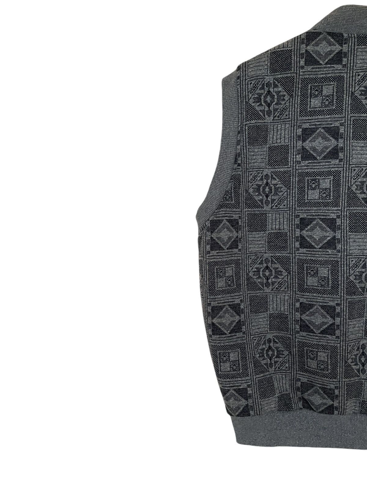 Yohji Yamamoto Vintage Japanese Brand Troy Bros Knitwear Vest 1990s Size US XL / EU 56 / 4 - 7 Thumbnail