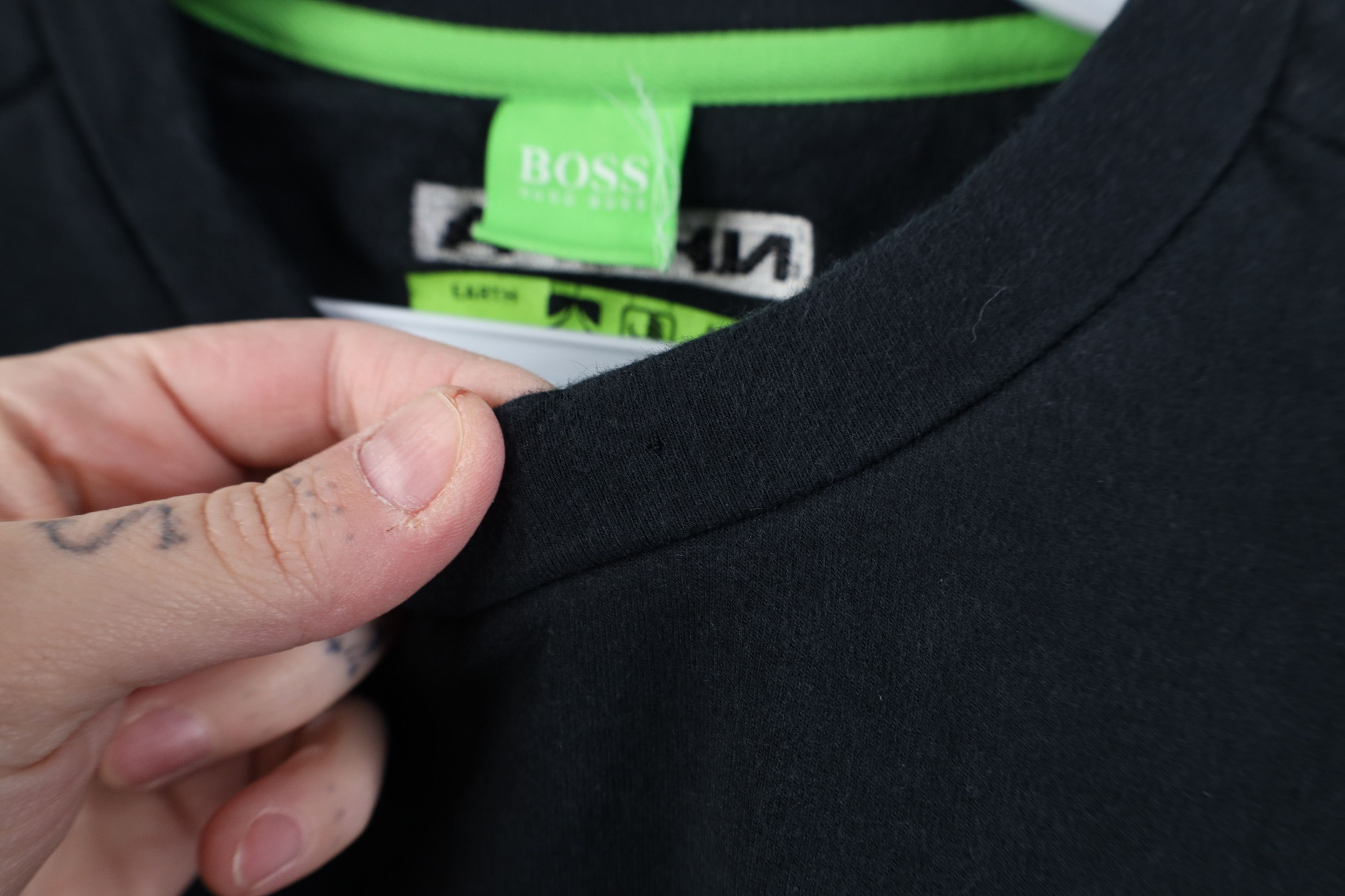 Hugo Boss Hugo Boss x NHLPA NHL Hockey Player Issue Sweatshirt Black Size US XL / EU 56 / 4 - 5 Thumbnail